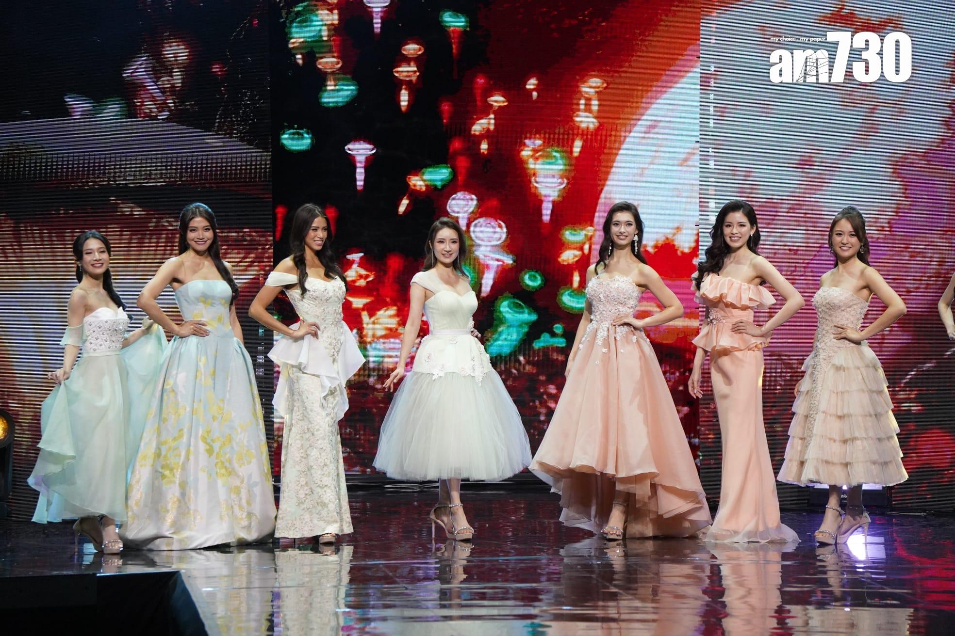 有落選佳麗稱大會安排服裝上,大熱門的服飾會好看些,但甄蕎並非大熱同樣靚衫。