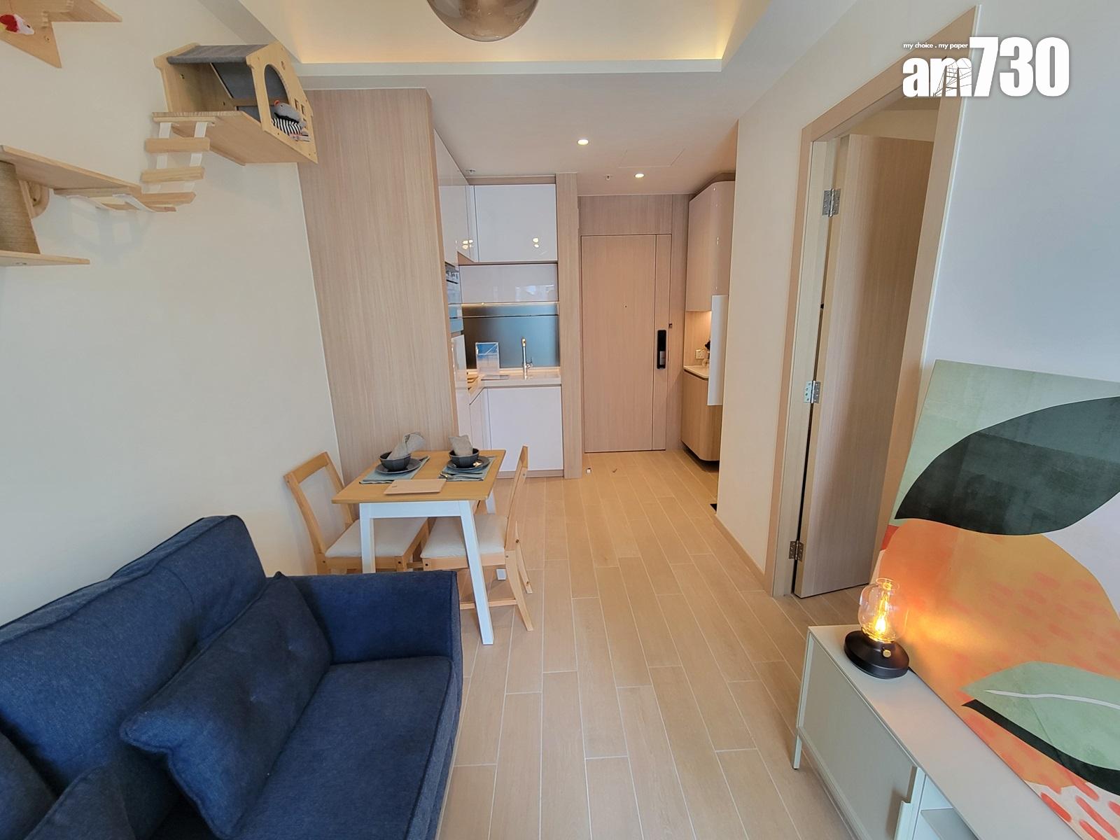 尚柏示範單位|三款一房同時睇!面積284至303呎(多圖有片)|元朗新盤