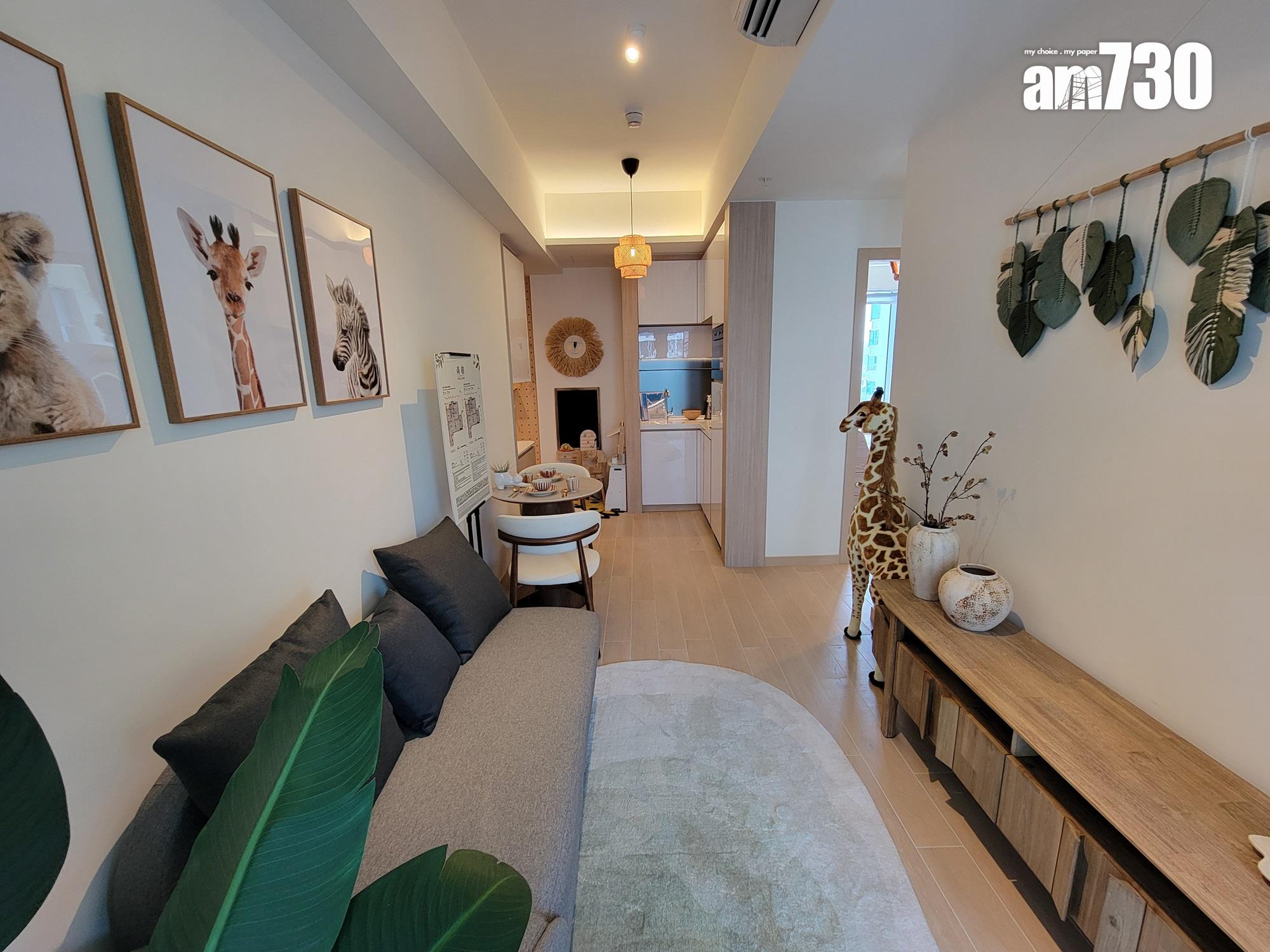 尚柏示範單位|488呎現樓兩房 綠野原林設計主題 適合有小朋友家庭(多圖有片)|元朗新盤