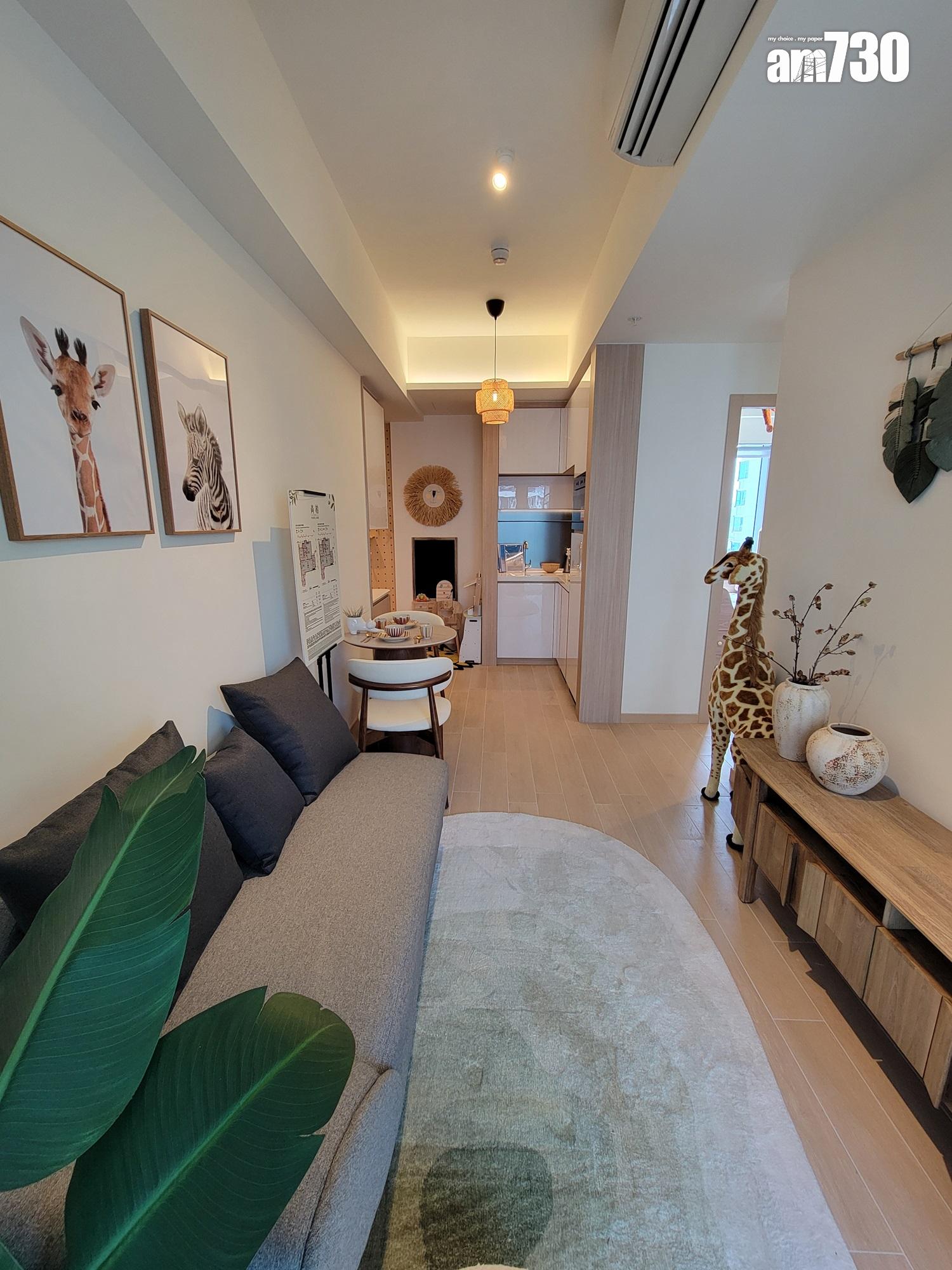 尚柏示範單位|488呎現樓兩房 綠野原林設計主題 適合有小朋友家庭(多圖有片)|元朗新盤