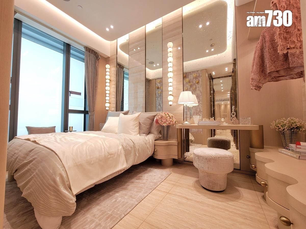 天璽.天示範單位|909呎經改動四房 客廳空間寬敞 盡顯溫馨奢華|啟德新盤