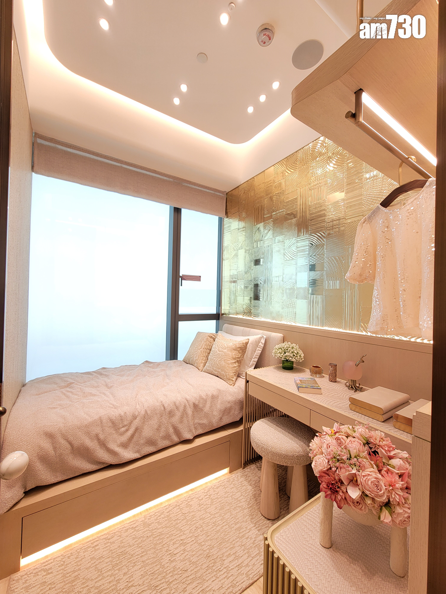 天璽.天示範單位|909呎經改動四房 客廳空間寬敞 盡顯溫馨奢華|啟德新盤