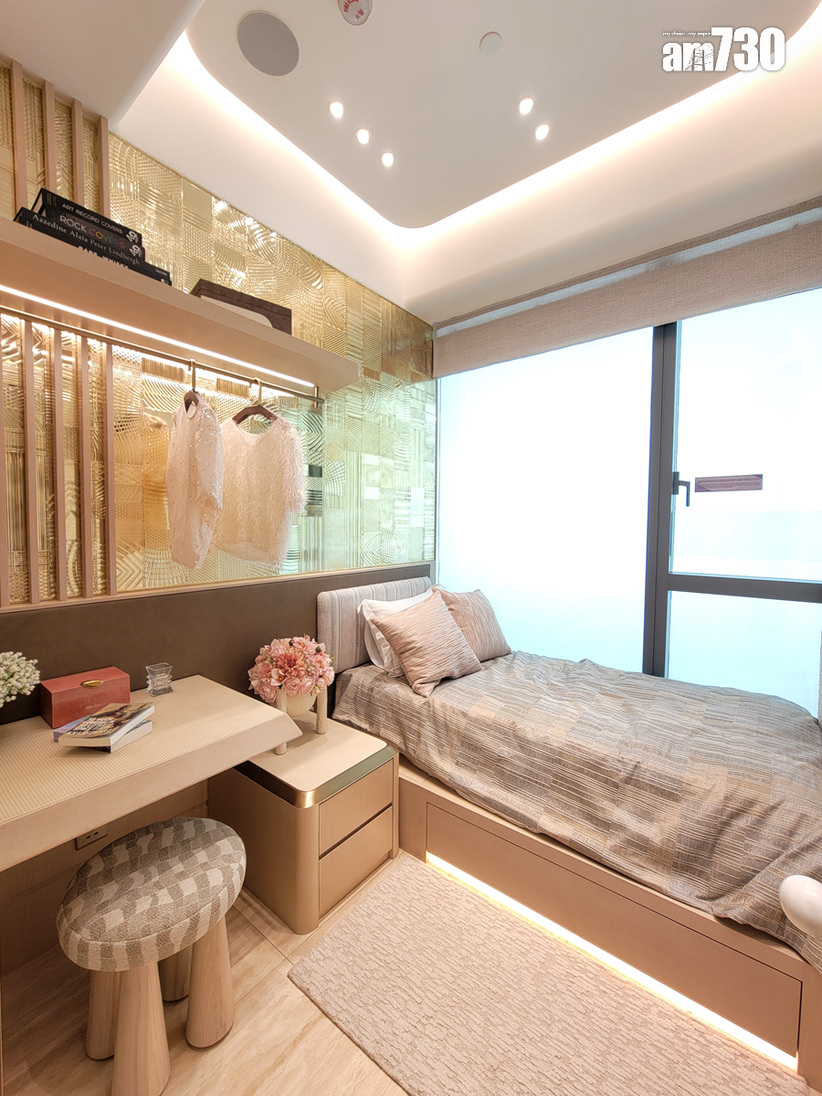 天璽.天示範單位|909呎經改動四房 客廳空間寬敞 盡顯溫馨奢華|啟德新盤