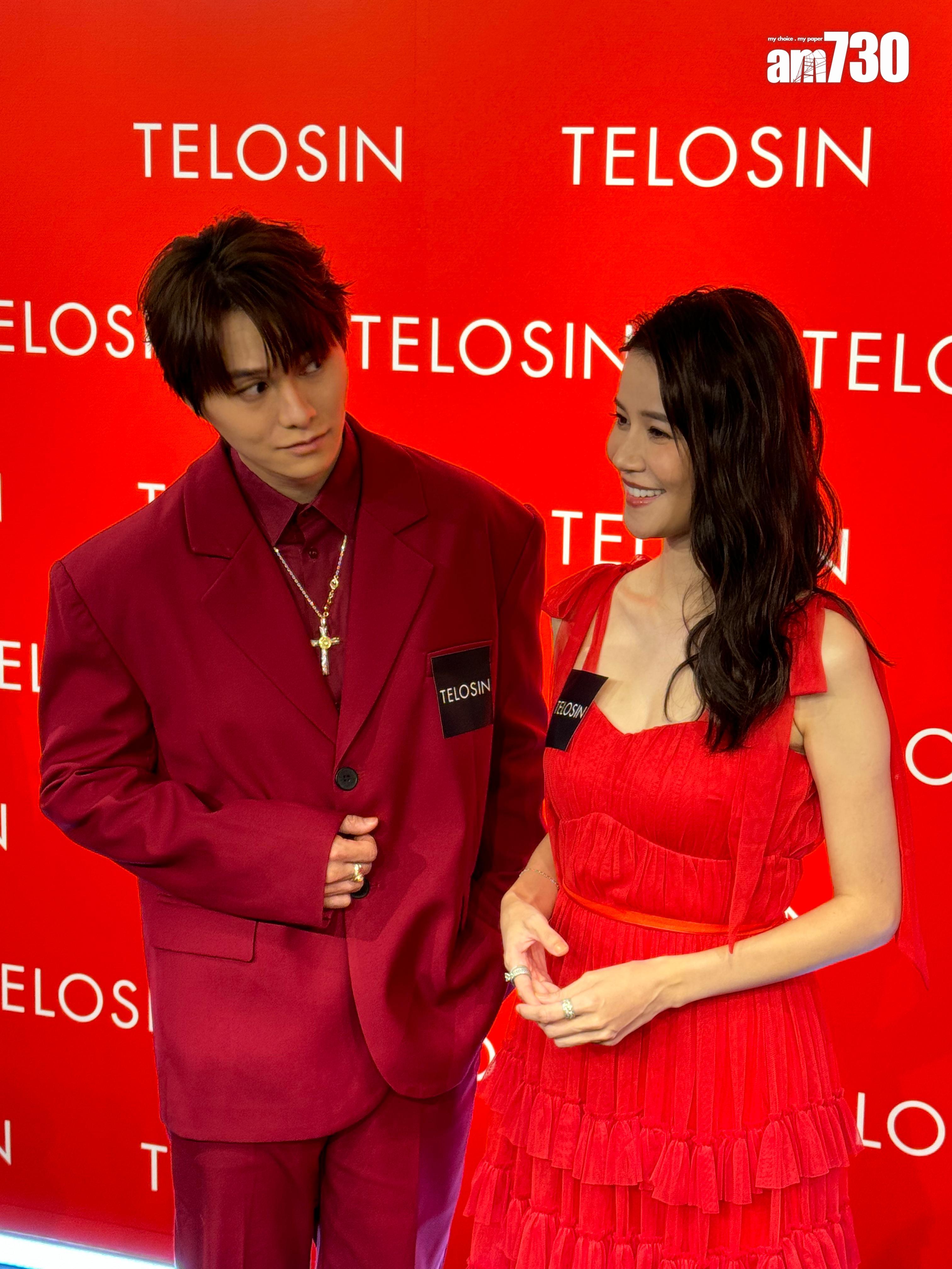 黃翠如偕胡鴻鈞今日出席美容儀產品活動,吸引不少粉絲到場支持。 (娛樂組攝)