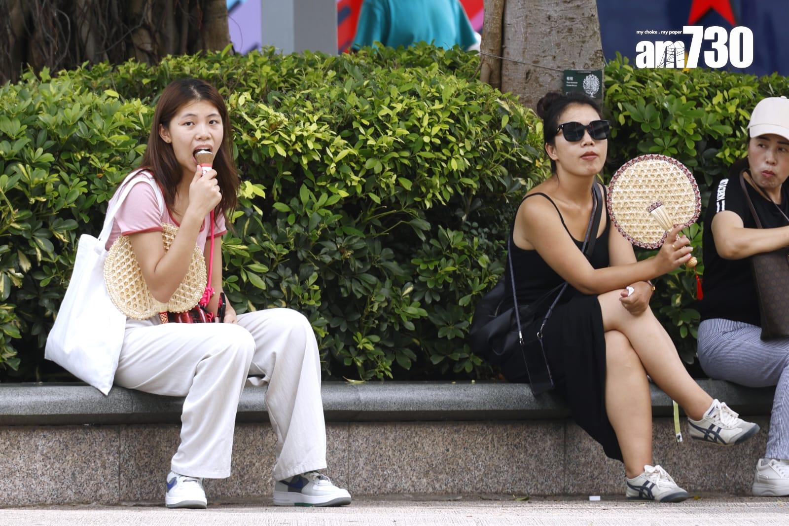 天文台表示,摩羯已增強為颱風(林俊源攝)