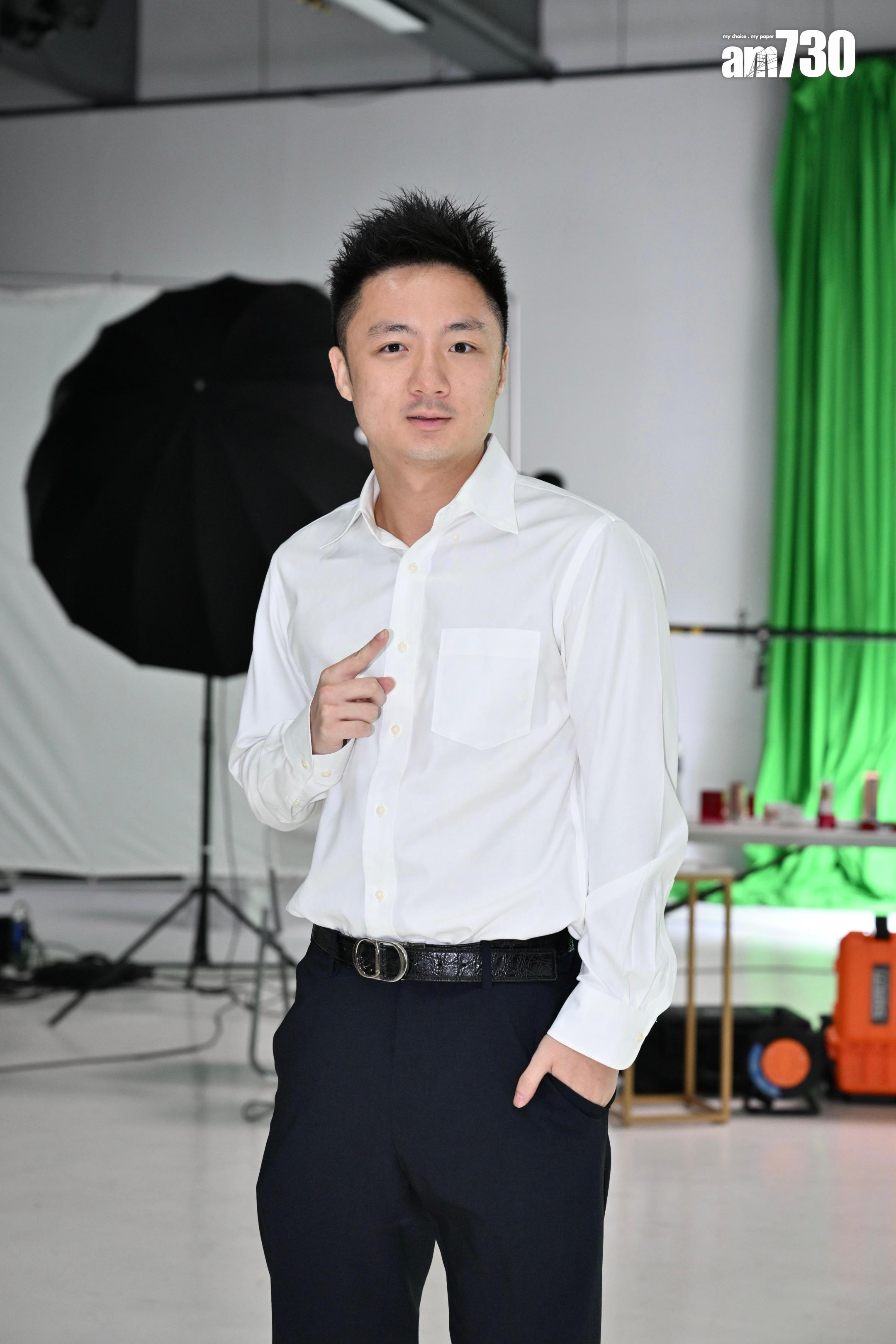 鍾培生最近與瑞士高端美容品牌GLYCEL共同拓展日本市場。 (娛樂組攝)