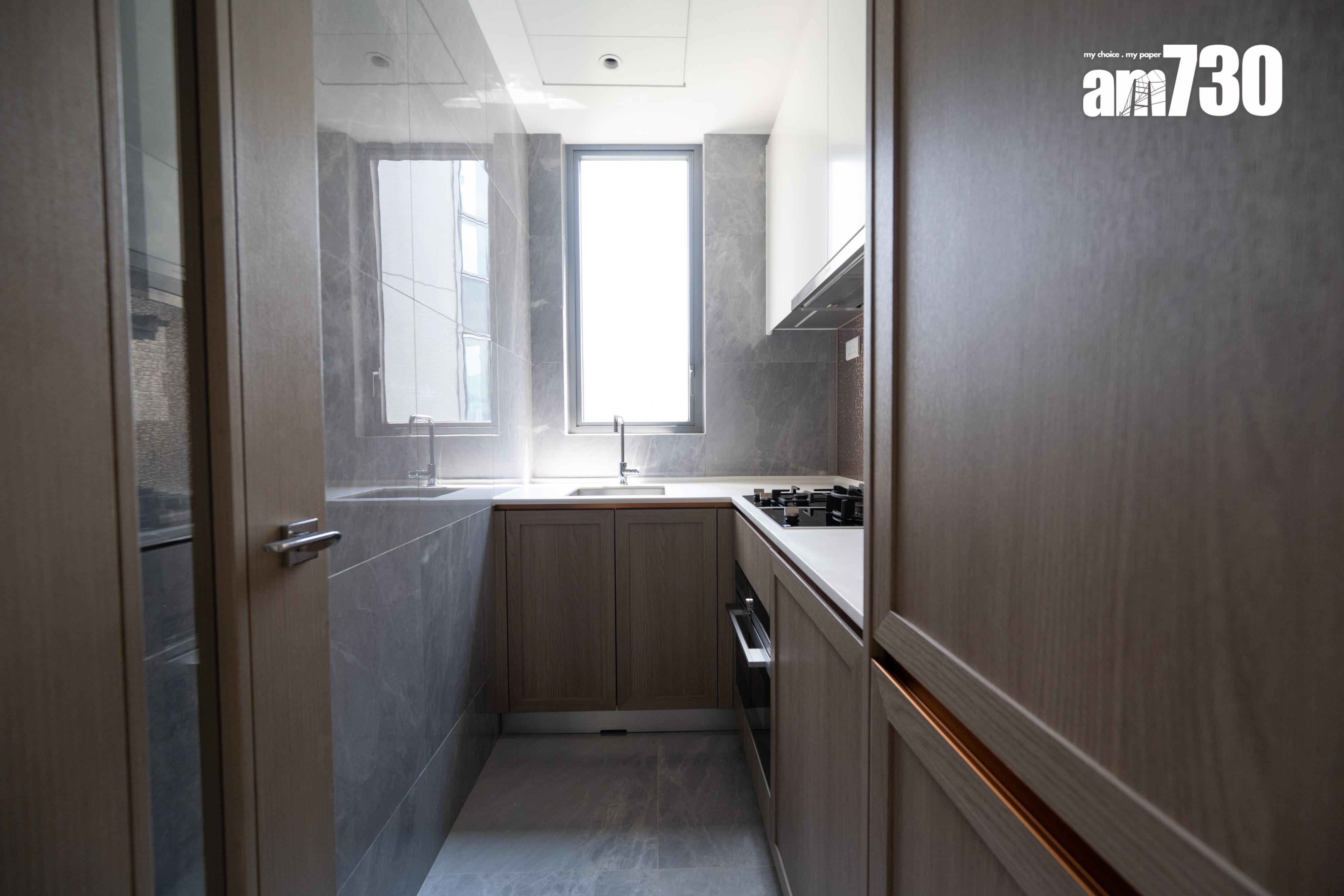 KOKO ROSSO和KOKO MARE兩房現樓示範單位有得睇 梗廚設計適合家庭客(多圖有片)|藍田新盤