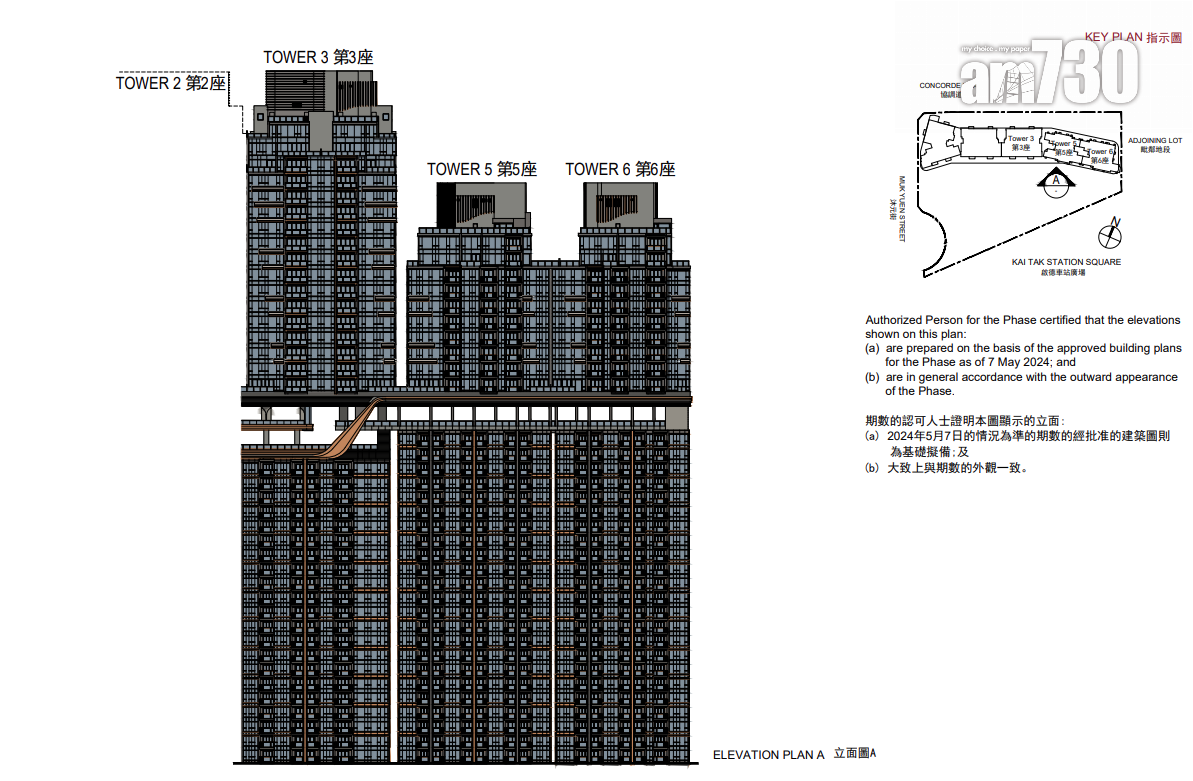 天璽.天第1期樓書曝光!涉906伙 最大頂層複式戶達3936呎 擁私人泳池|啟德新盤