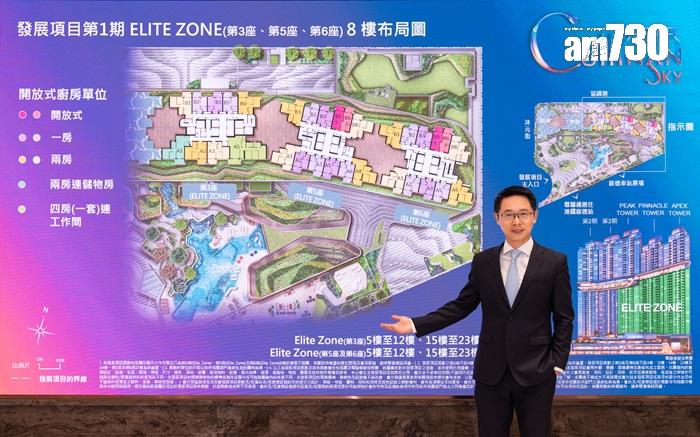 天璽.天第1期最快下周上載樓書 入場開放式戶面積250呎|啟德新盤