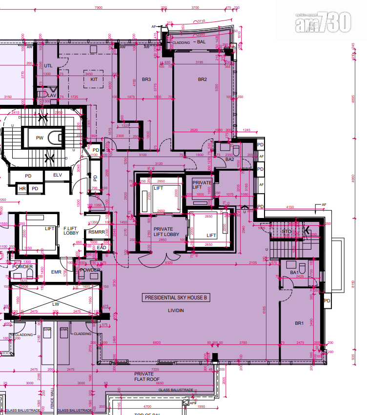 天璽.天第1期樓書曝光!涉906伙 最大頂層複式戶達3936呎 擁私人泳池|啟德新盤