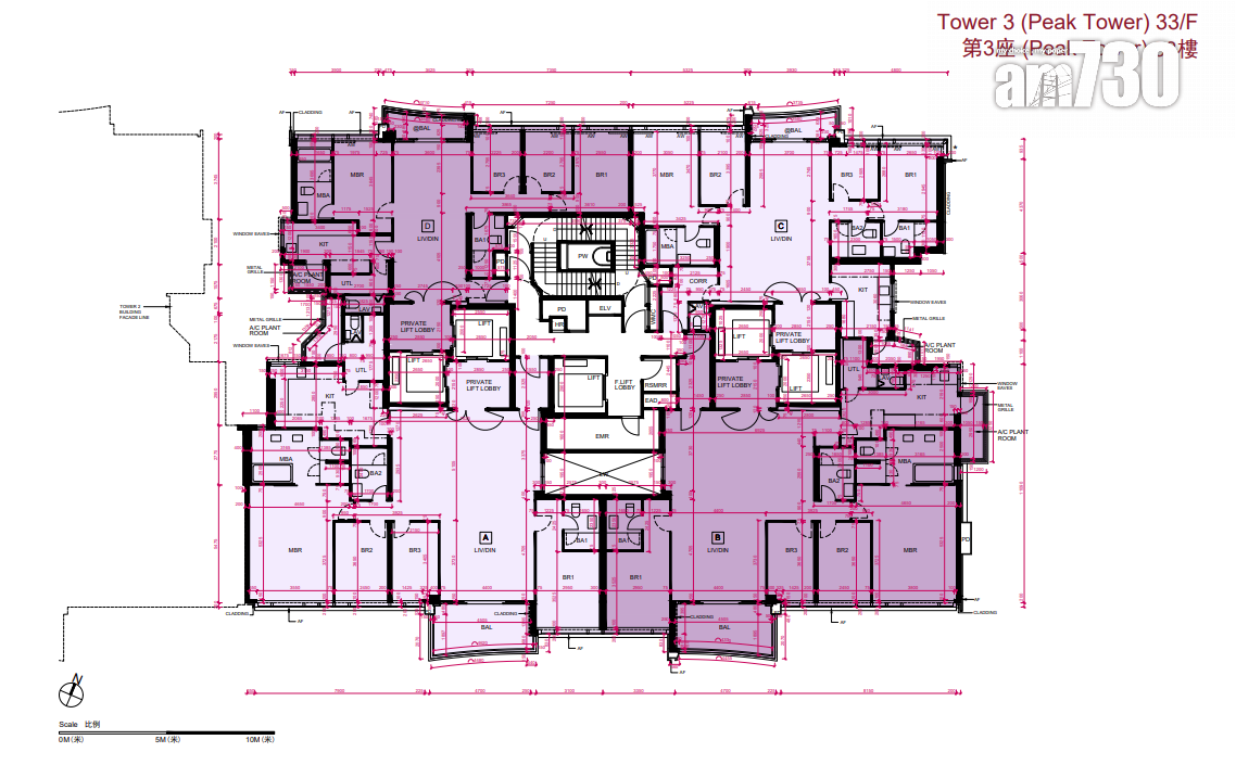 天璽.天第1期樓書曝光!涉906伙 最大頂層複式戶達3936呎 擁私人泳池|啟德新盤