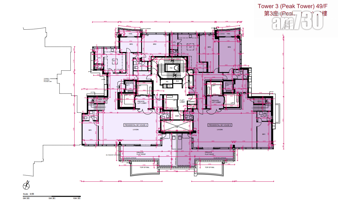 天璽.天第1期樓書曝光!涉906伙 最大頂層複式戶達3936呎 擁私人泳池|啟德新盤