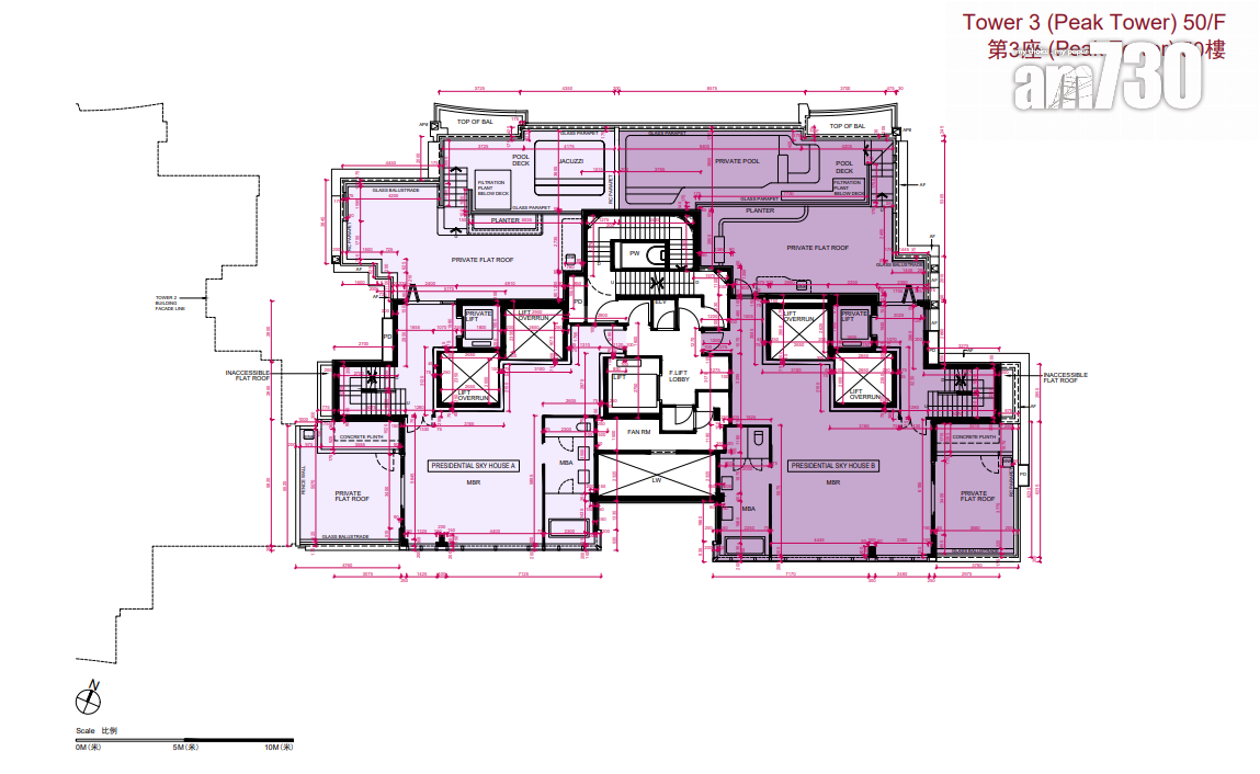 天璽.天第1期樓書曝光!涉906伙 最大頂層複式戶達3936呎 擁私人泳池|啟德新盤