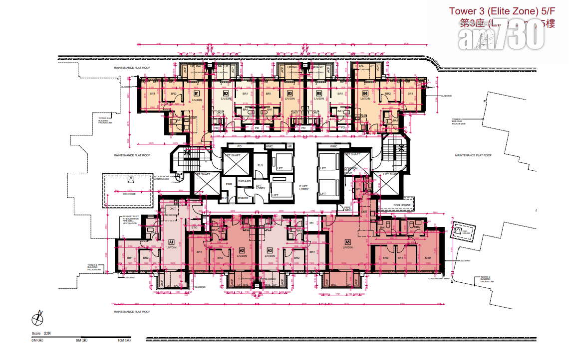天璽.天第1期樓書曝光!涉906伙 最大頂層複式戶達3936呎 擁私人泳池|啟德新盤