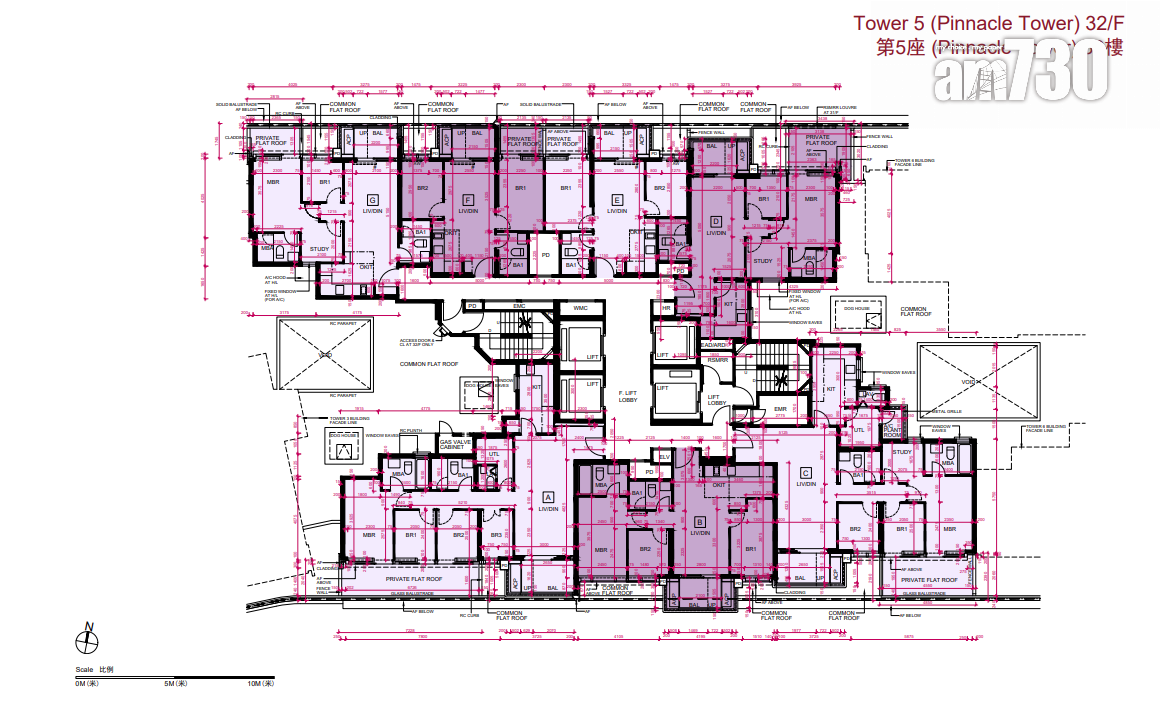 天璽.天第1期樓書曝光!涉906伙 最大頂層複式戶達3936呎 擁私人泳池|啟德新盤