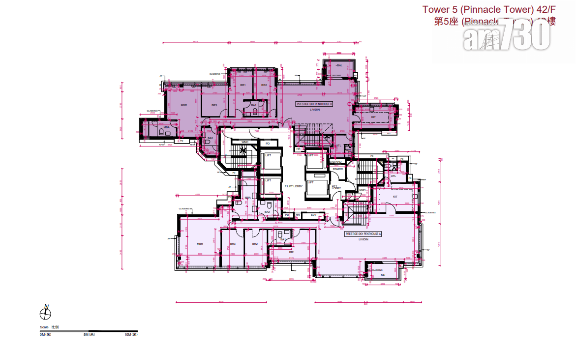 天璽.天第1期樓書曝光!涉906伙 最大頂層複式戶達3936呎 擁私人泳池|啟德新盤