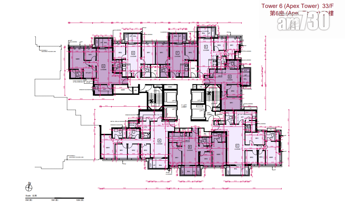 天璽.天第1期樓書曝光!涉906伙 最大頂層複式戶達3936呎 擁私人泳池|啟德新盤