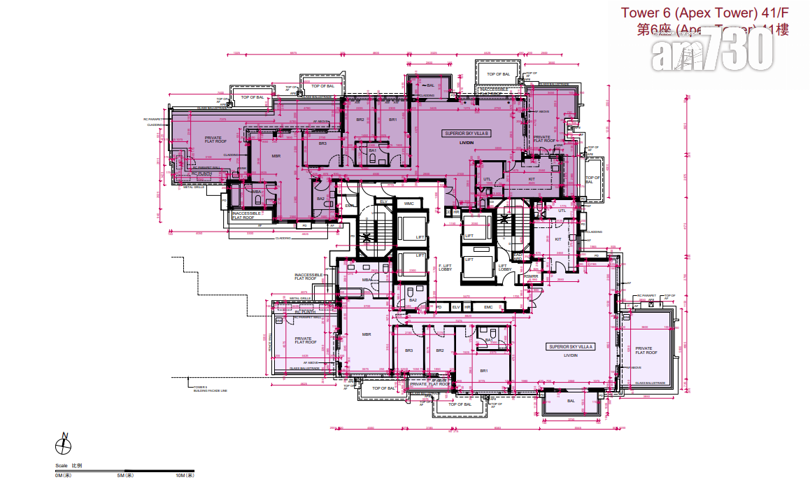 天璽.天第1期樓書曝光!涉906伙 最大頂層複式戶達3936呎 擁私人泳池|啟德新盤