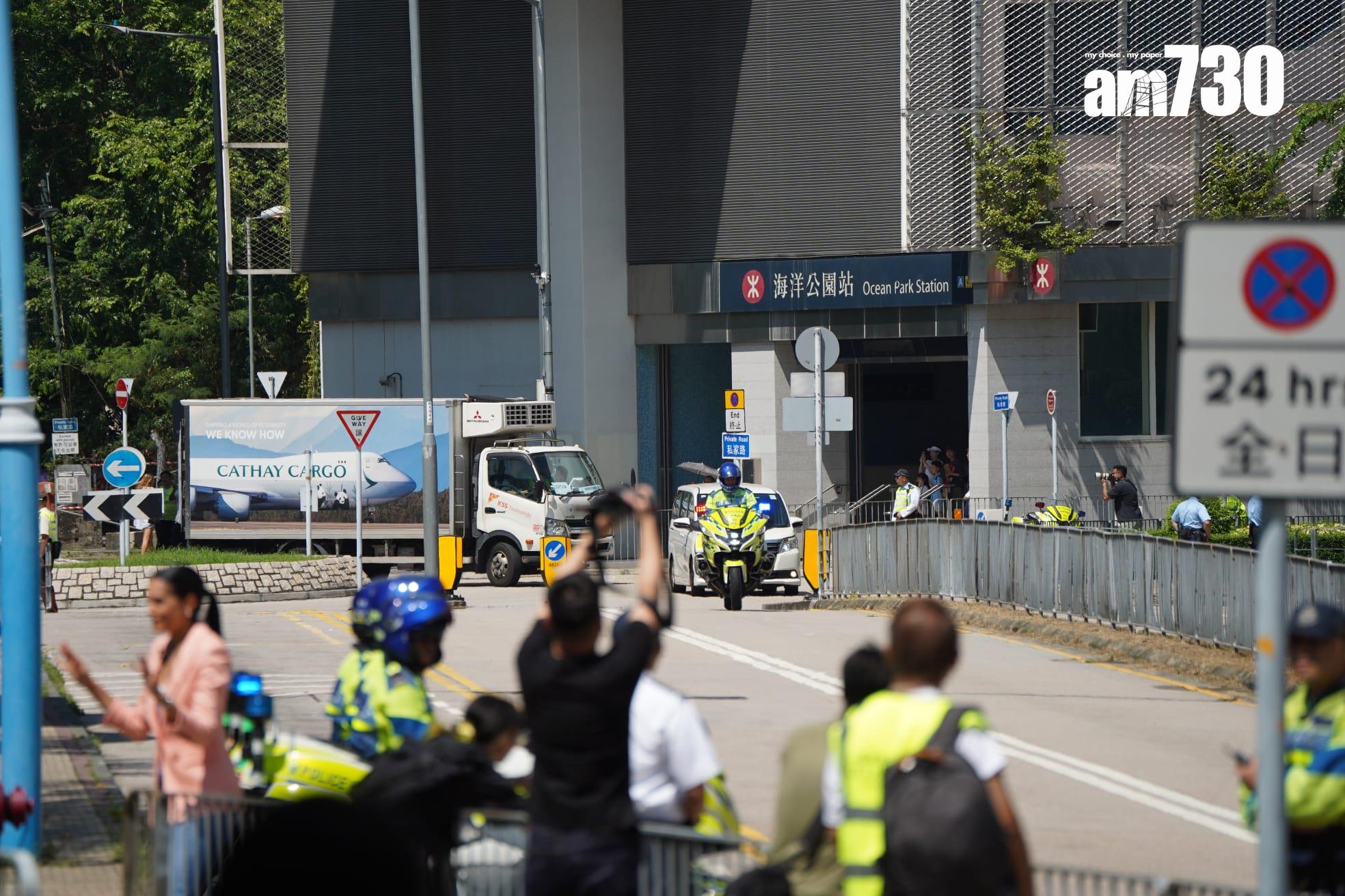 大熊貓|安安可可抵海洋公園隔離檢疫 龐建貽:有足夠人手照顧6隻大熊貓 (更新)