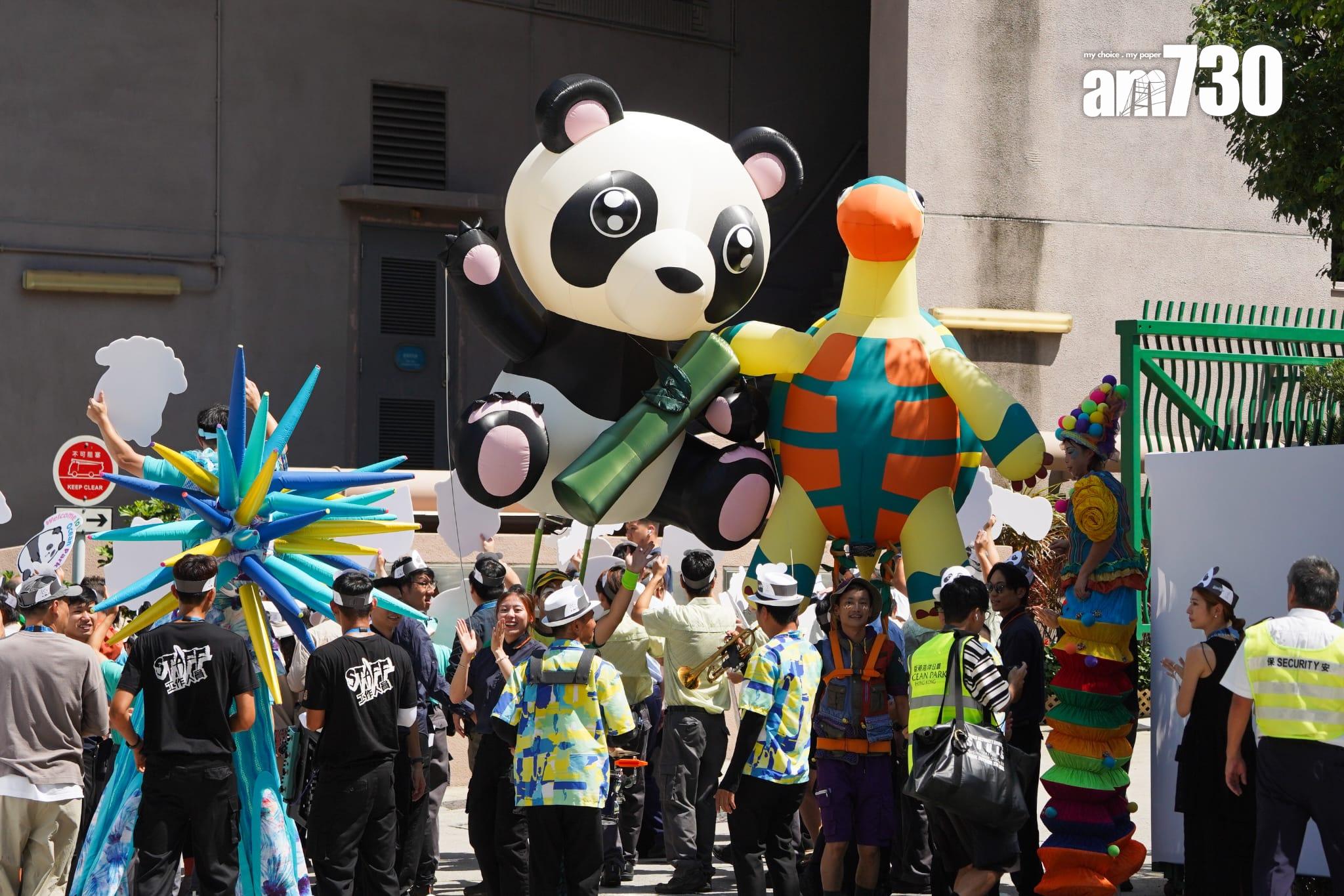 大熊貓|安安可可抵海洋公園隔離檢疫 龐建貽:有足夠人手照顧6隻大熊貓 (更新)