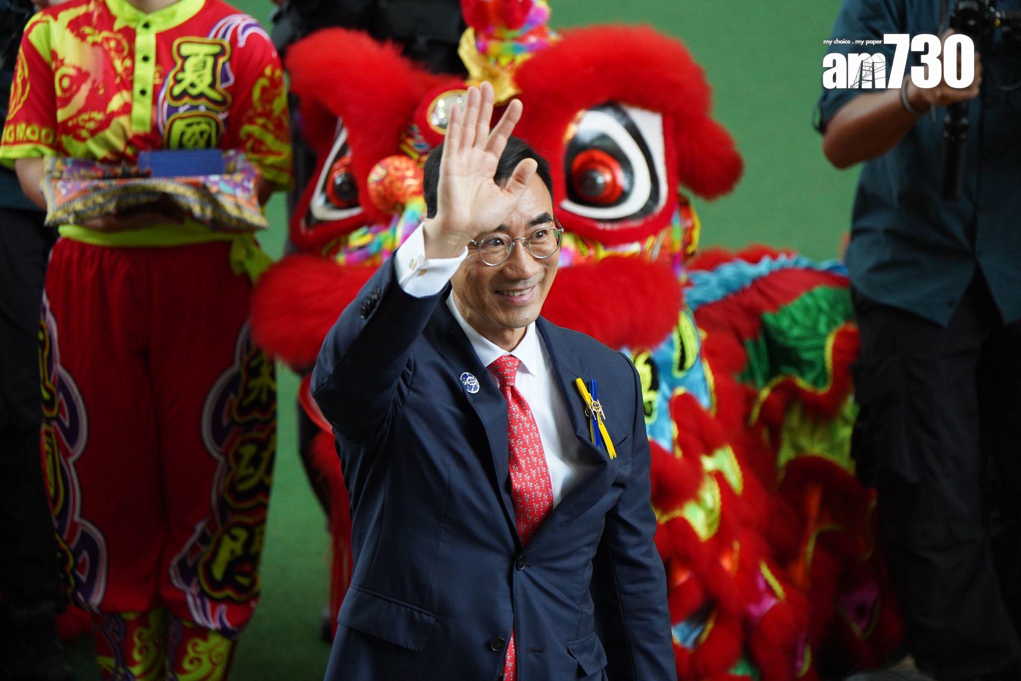 馬會主席利子厚 (吳康琦攝)