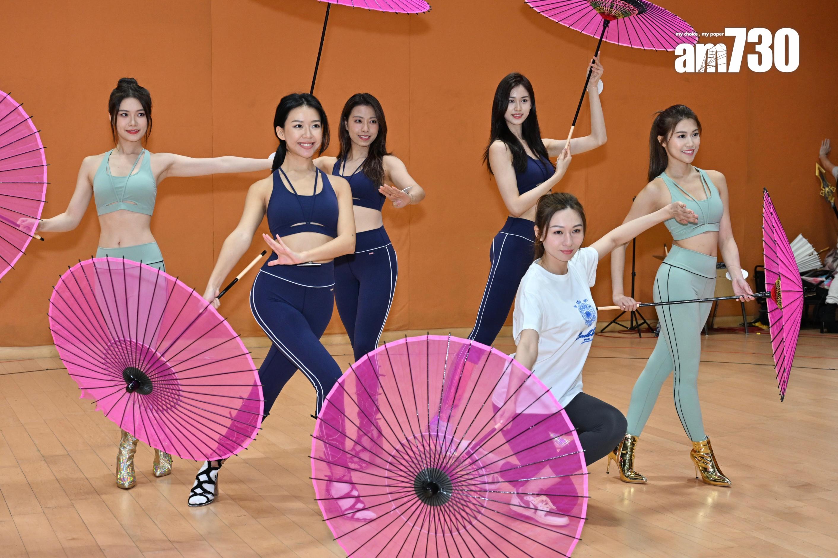 《2024香港小姐競選》表演彩排。(娛樂組攝)