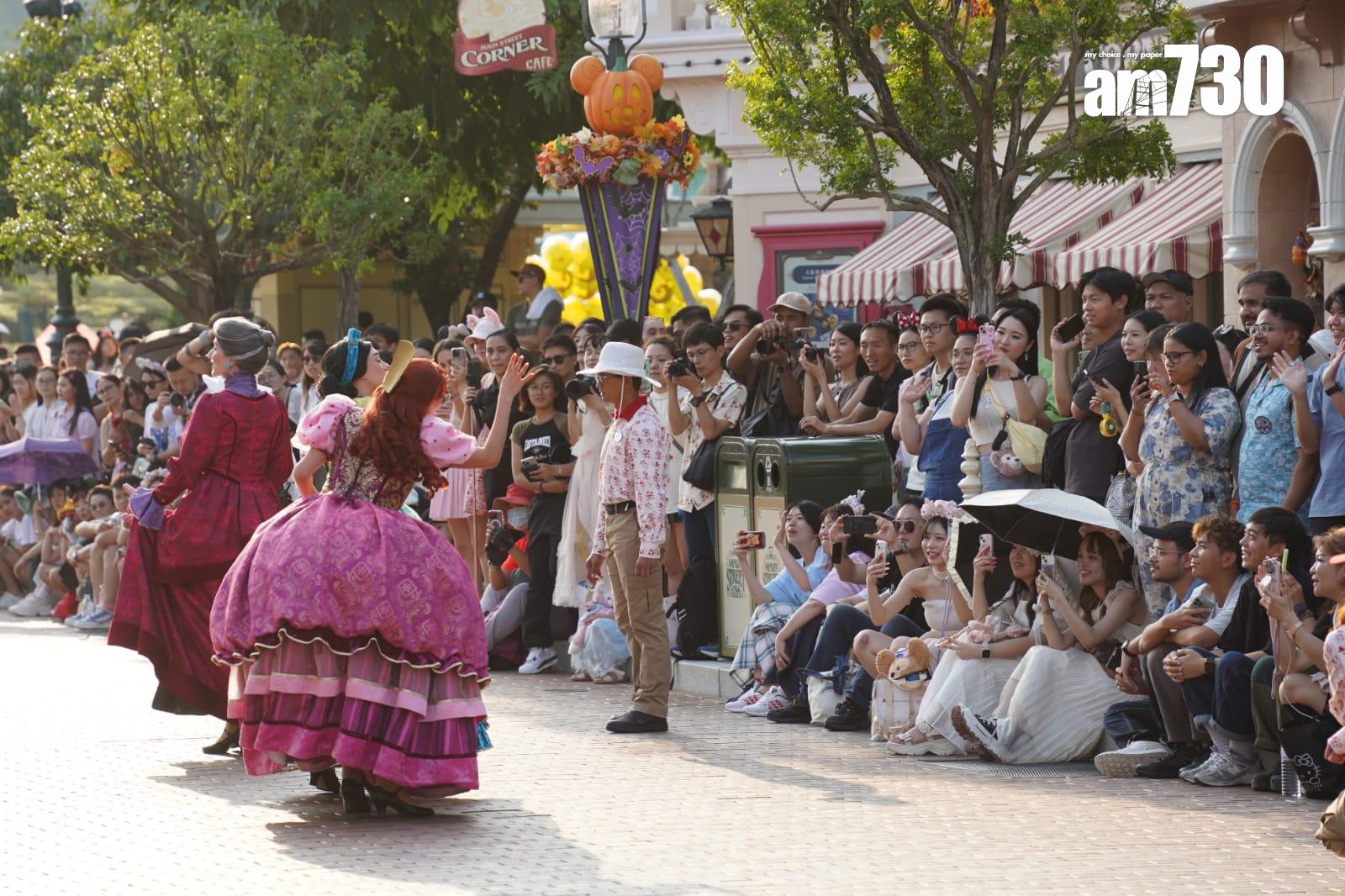 DisneyHalloweenTime傳媒體驗日。(吳康琦攝)