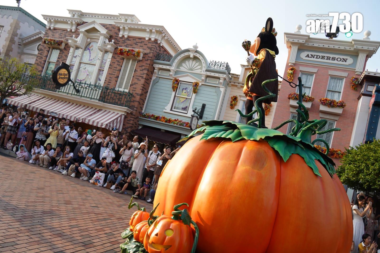 DisneyHalloweenTime傳媒體驗日。(吳康琦攝)