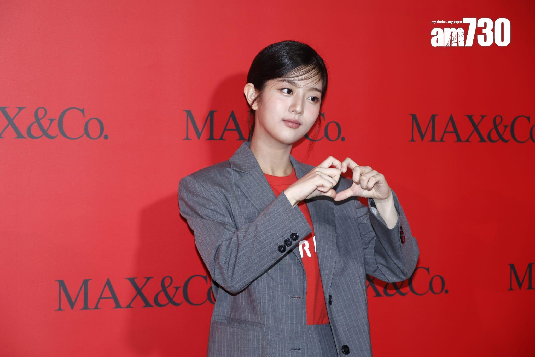 申銀秀穿上秋冬新裝配短褲長boot出席時裝騷活動。(林俊源攝)