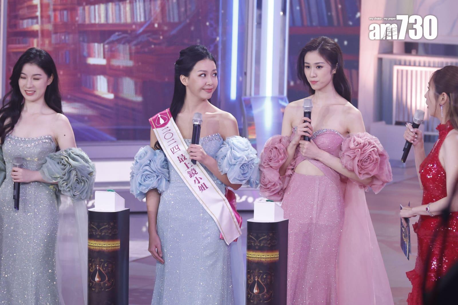 11號梁嘉莹礙於廣東話問題,令她表現略遜,14號楊梓瑤表現不俗。(林俊源攝)