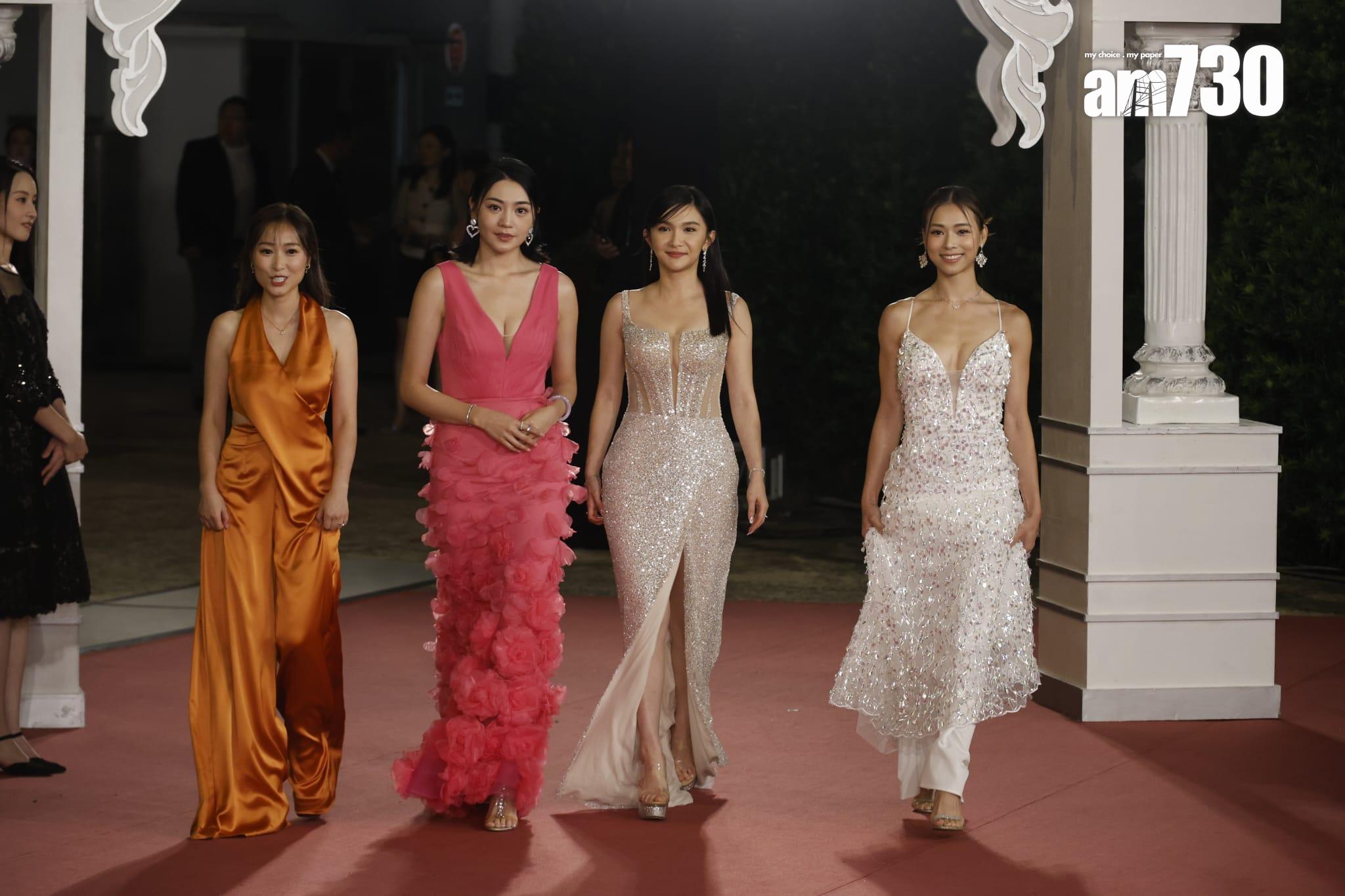 關嘉敏與關楓馨比較有睇頭。(林俊源攝)