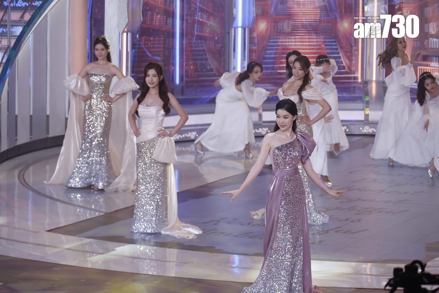 《2024香港小姐競選決賽》現場。