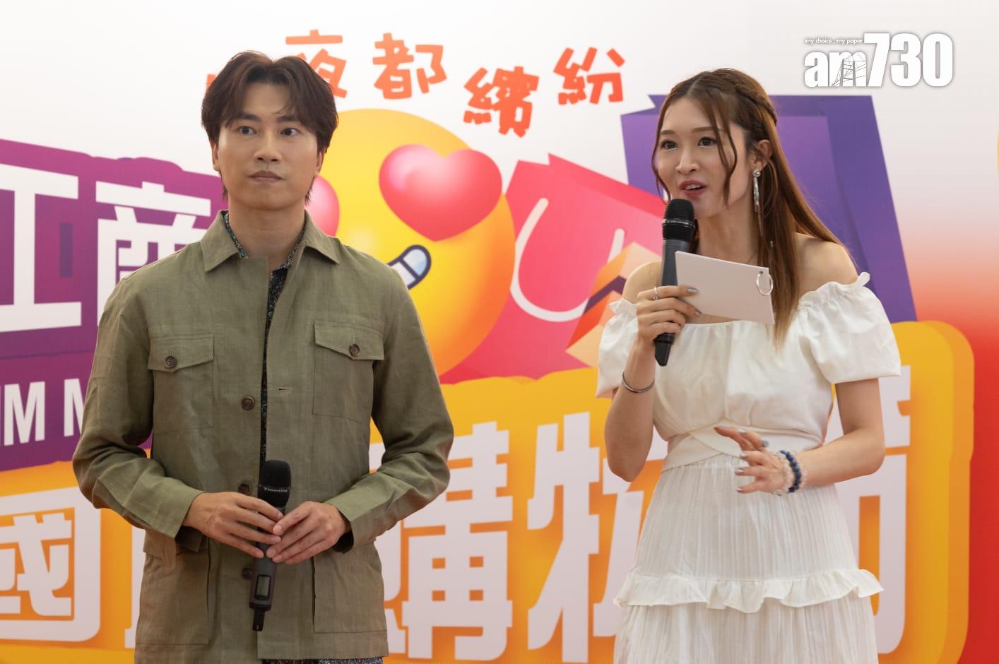 羅力威出席活動並擔任表演嘉賓。(蘇文傑攝)