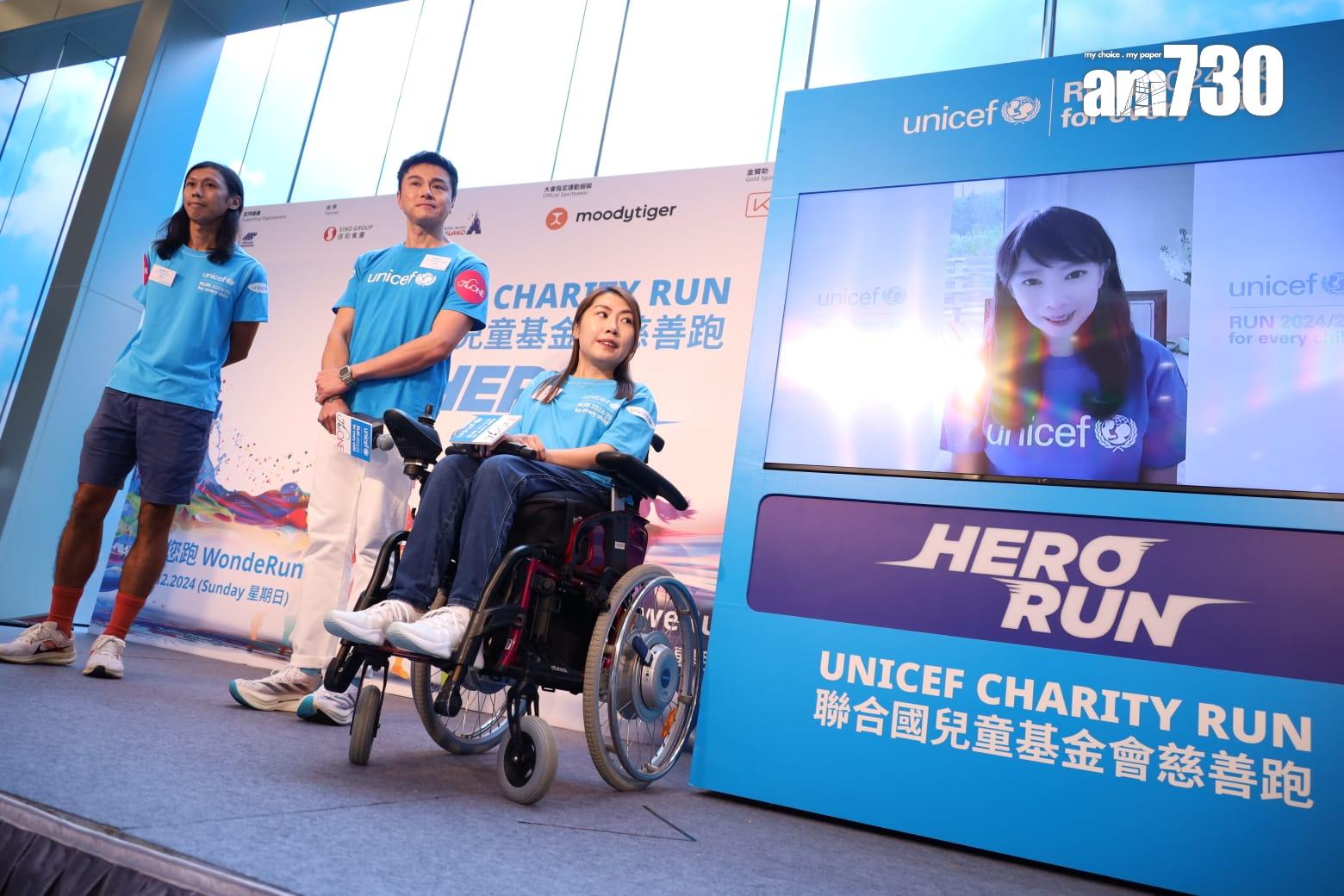 慈善跑活動以「超級英雄」為主題,料吸引16300名參加者。(鍾式明攝)