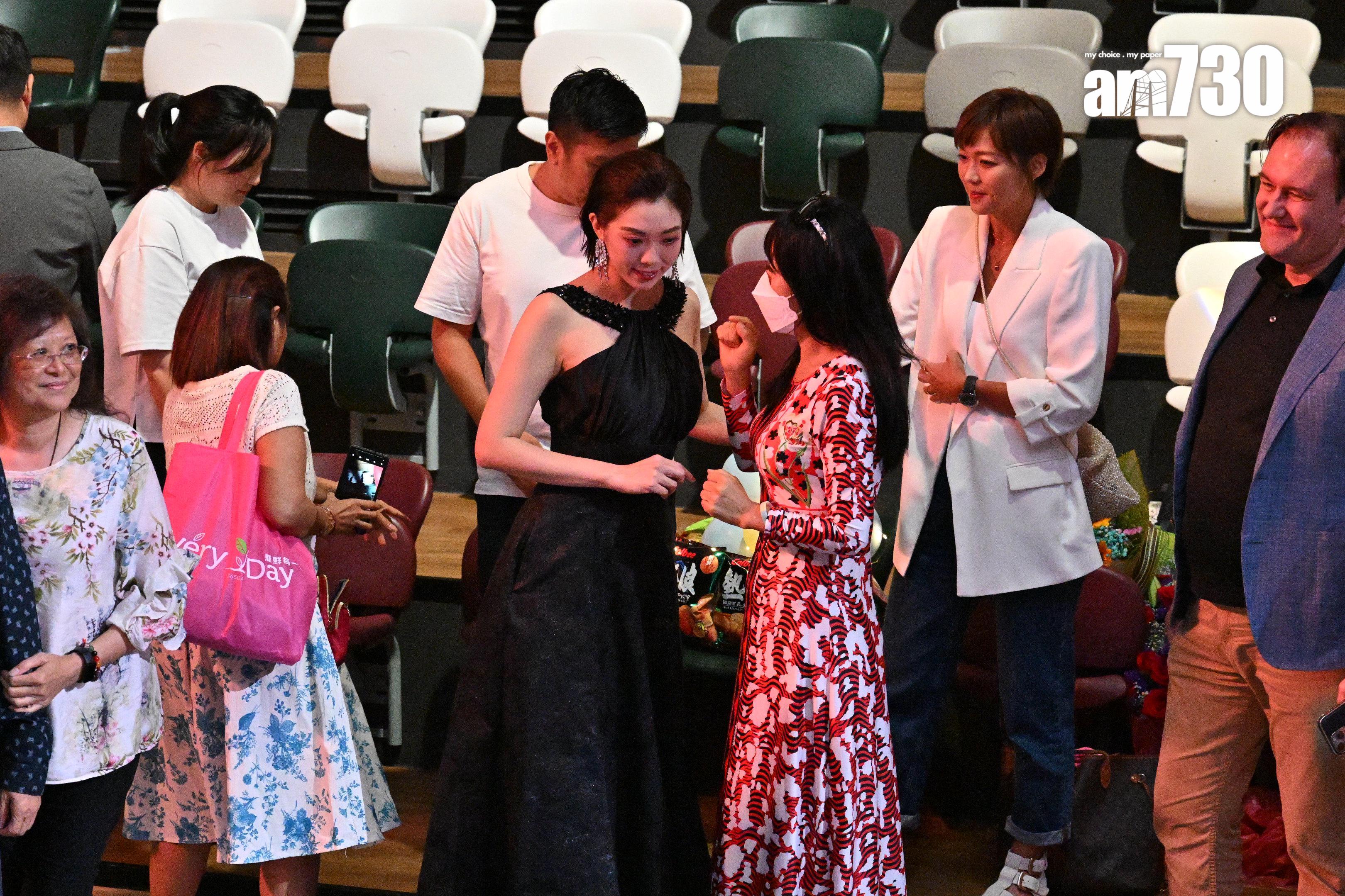 徐蒨駖密密與七師傅密斟。(娛樂組攝)