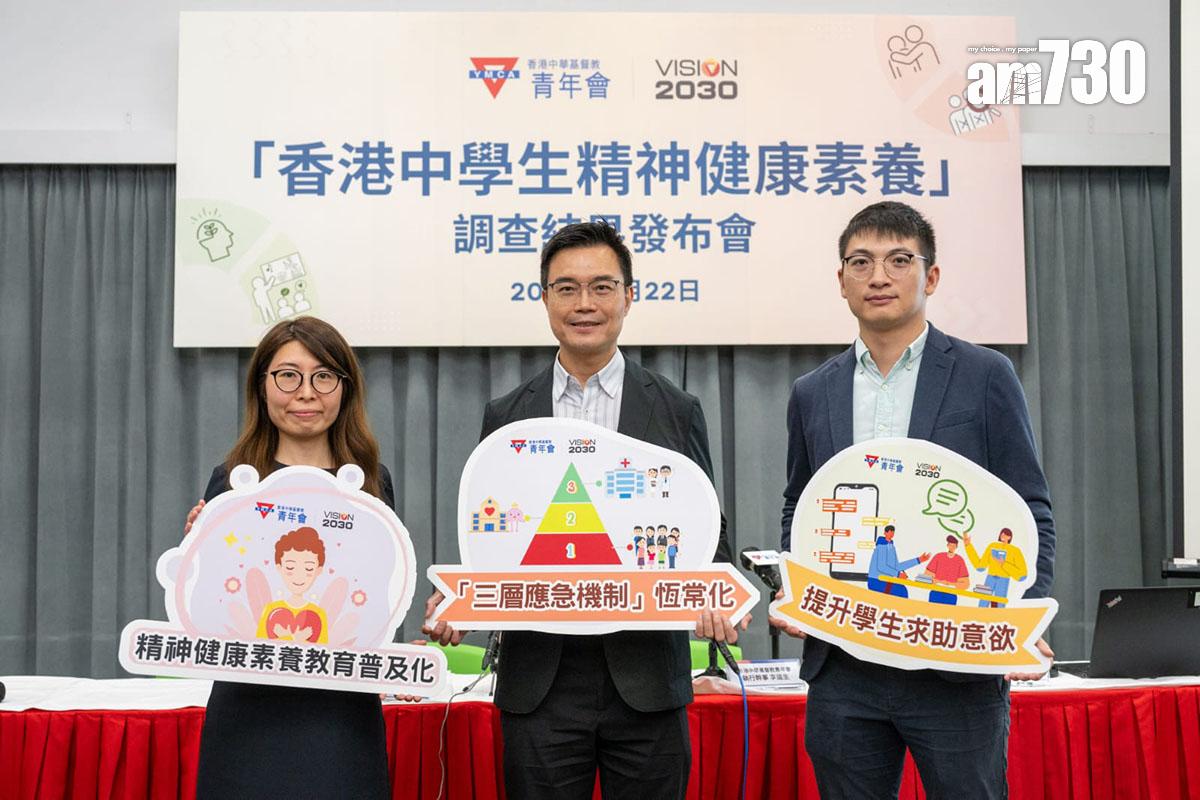 李道生(中)表示,調查結果絕對是一個警號。(陳奕釗攝)