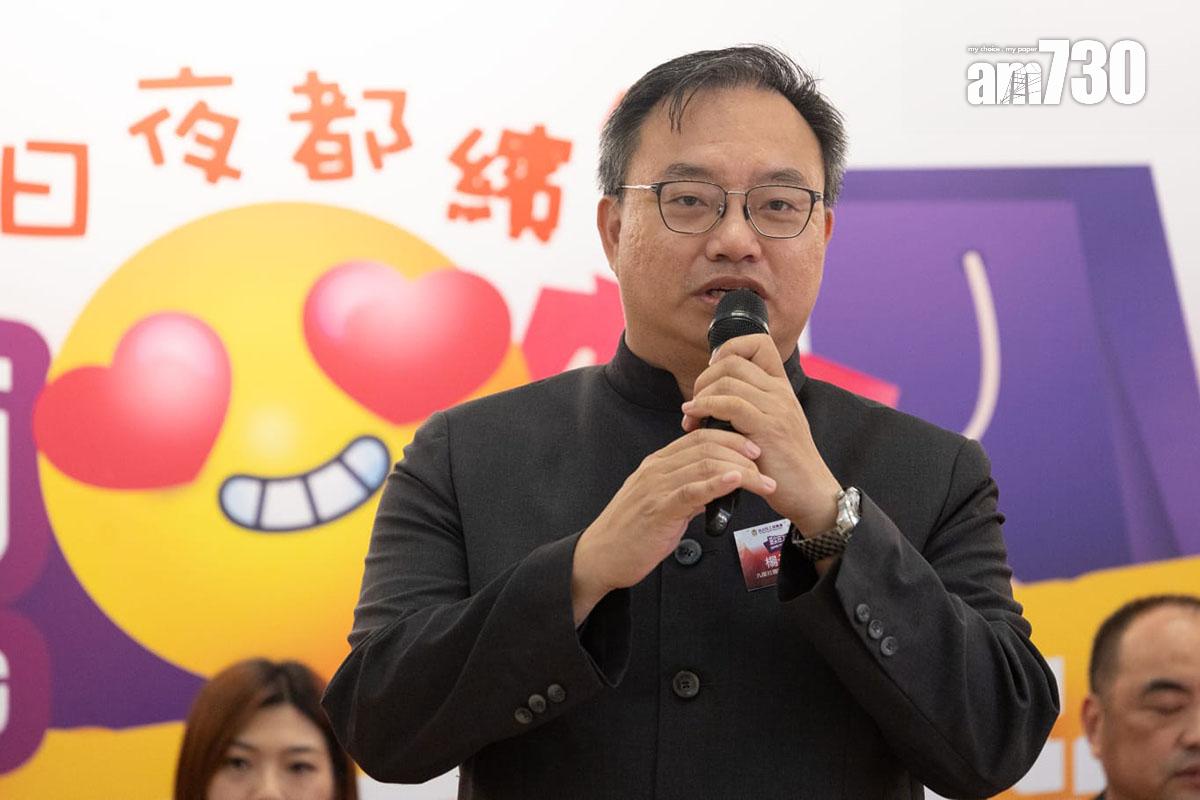 楊子熙希望活動能帶動更多人流。(蘇文傑攝)