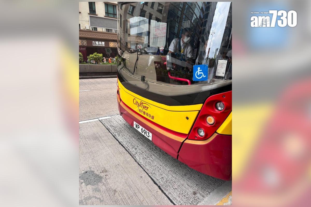 旅客分享在機場巴士遺失行李的經過,附上其乘搭車輛的車牌。(Threads圖片)