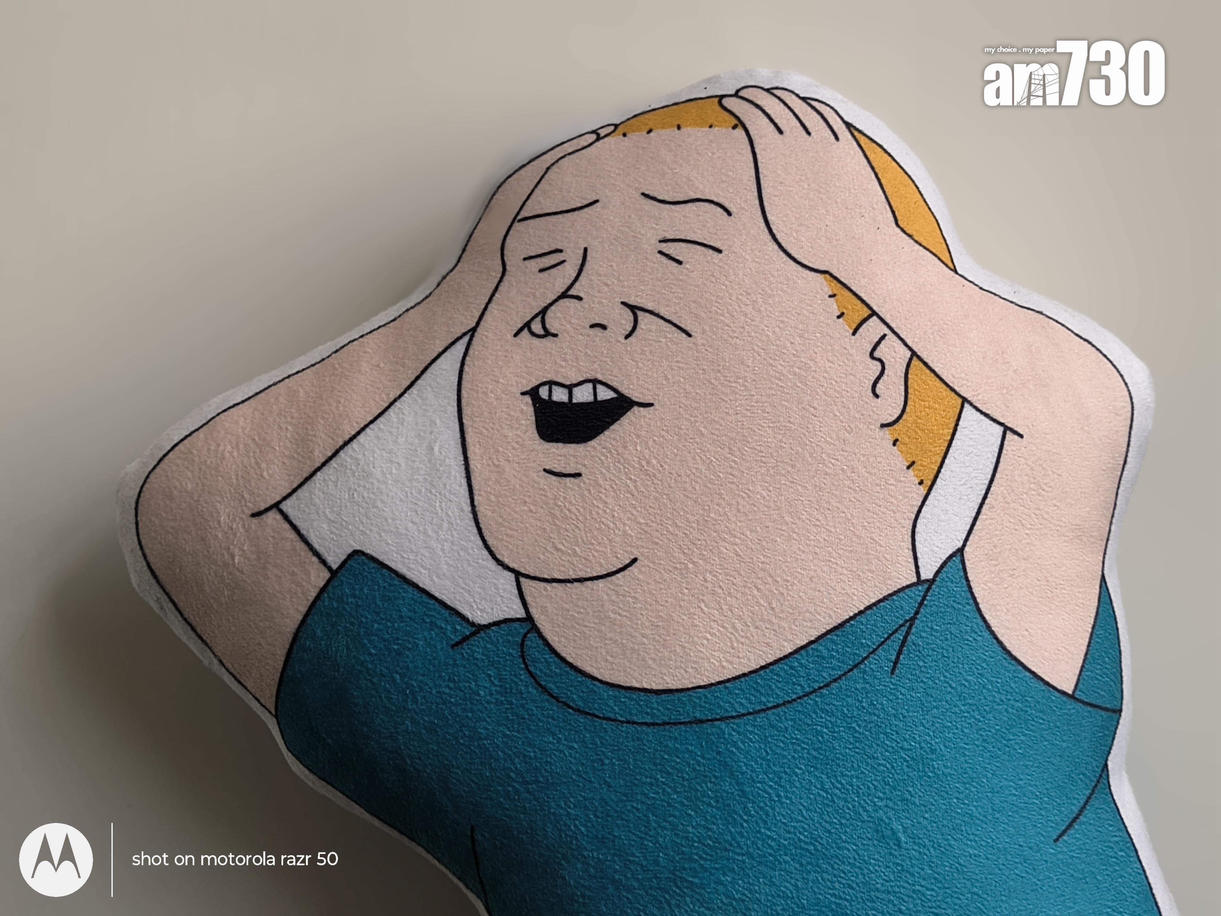 motorola razr 50人像試相。