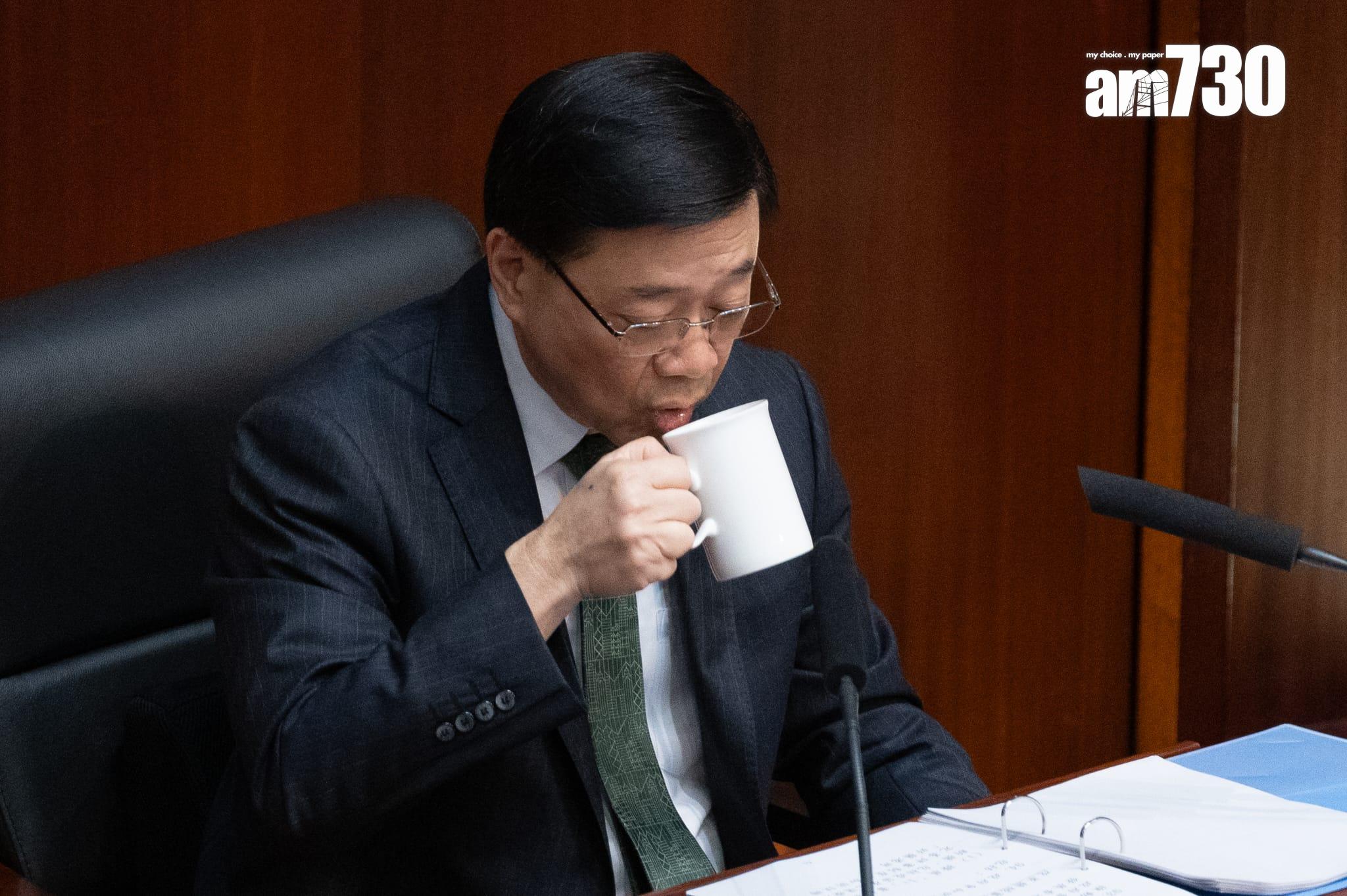 施政報告2024|特首李家超今日在立法會發表任內第三份《施政報告》。(蘇文傑攝)