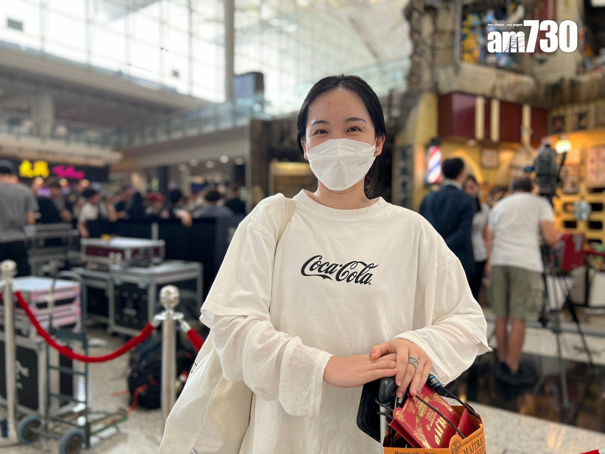 黃小姐表示有機會會到九龍寨城公園參觀。(李景玉攝)