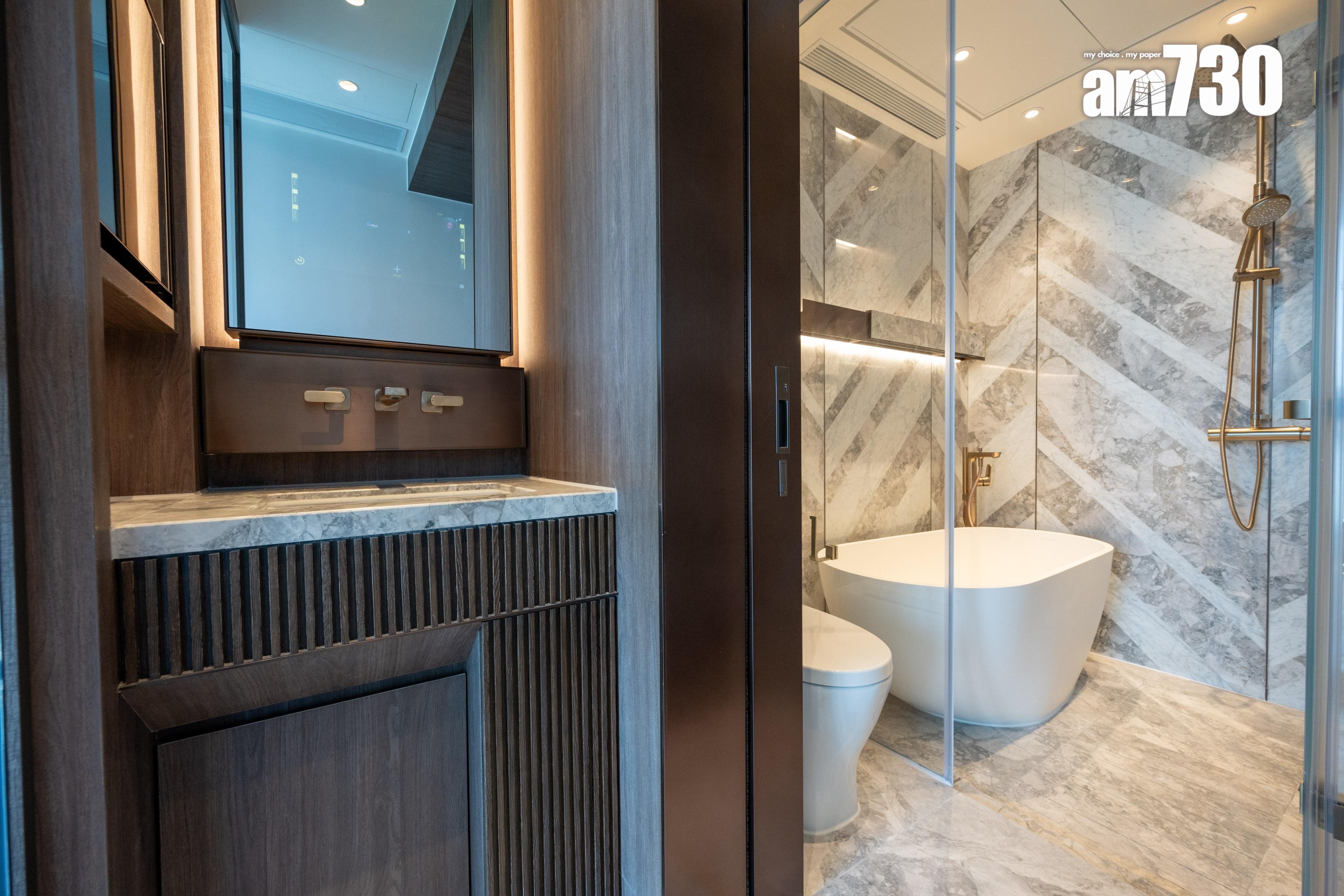 天瀧現樓示範單位亮相!逾千呎三房經典時尚 以法國奢侈品牌為靈感|多圖有片