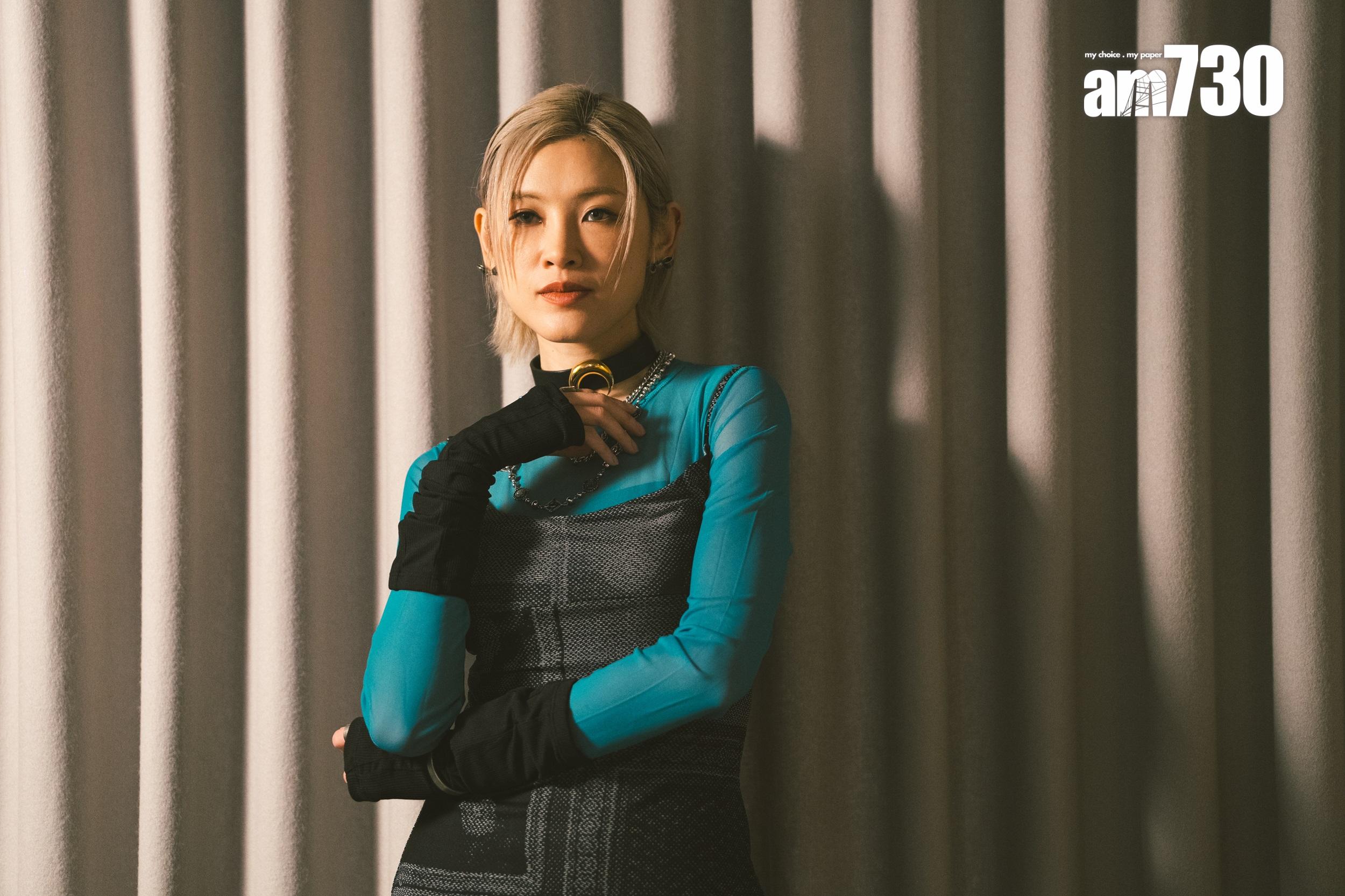 陳蕾將紅館《念》演唱會搬到澳門舞台,稍作調整但九成原汁原味。(林靄怡攝)