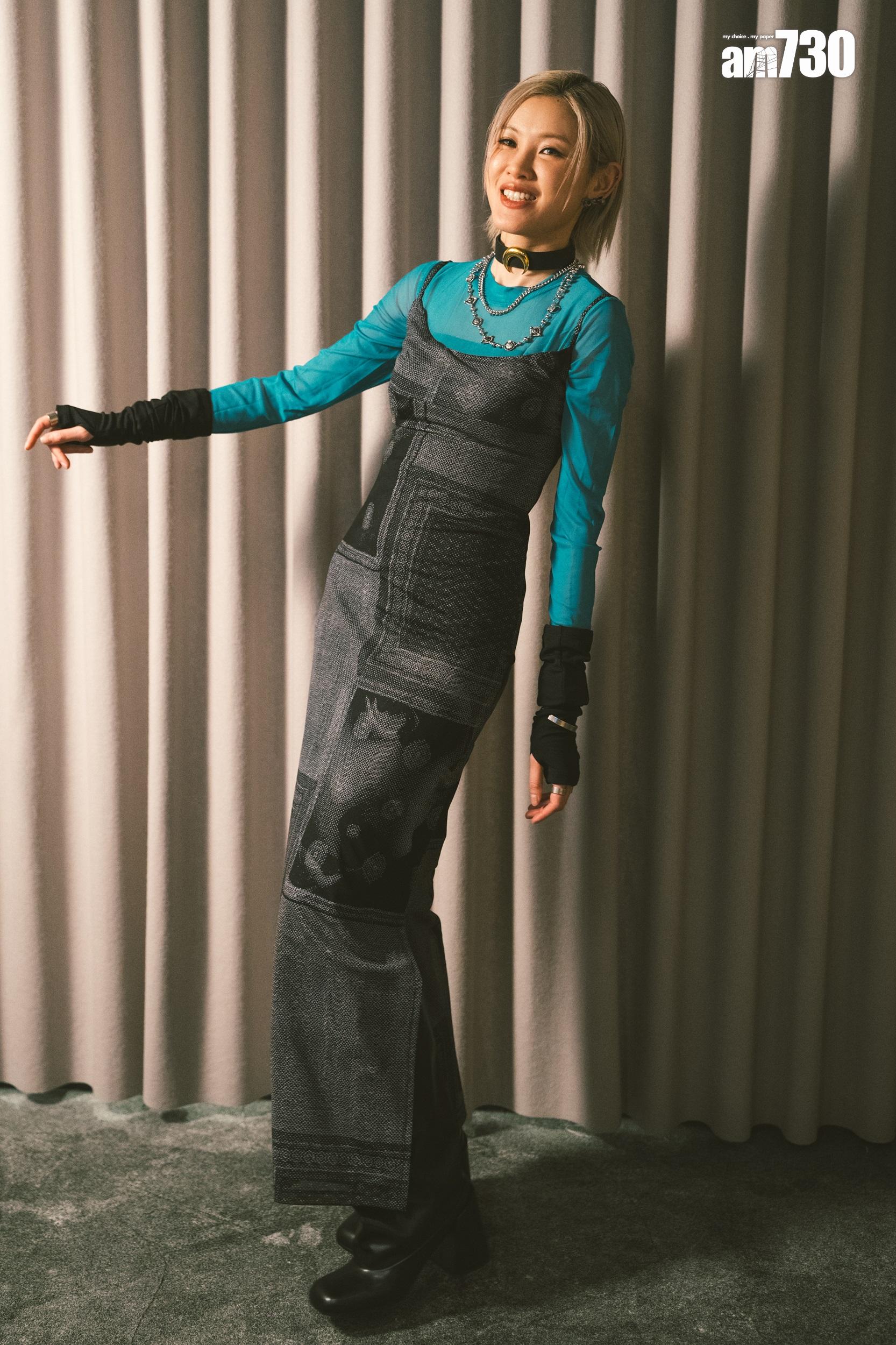 陳蕾看來很韱瘦,但她自言跟開紅館騷的最佳狀態仍有距離。(林靄怡攝)