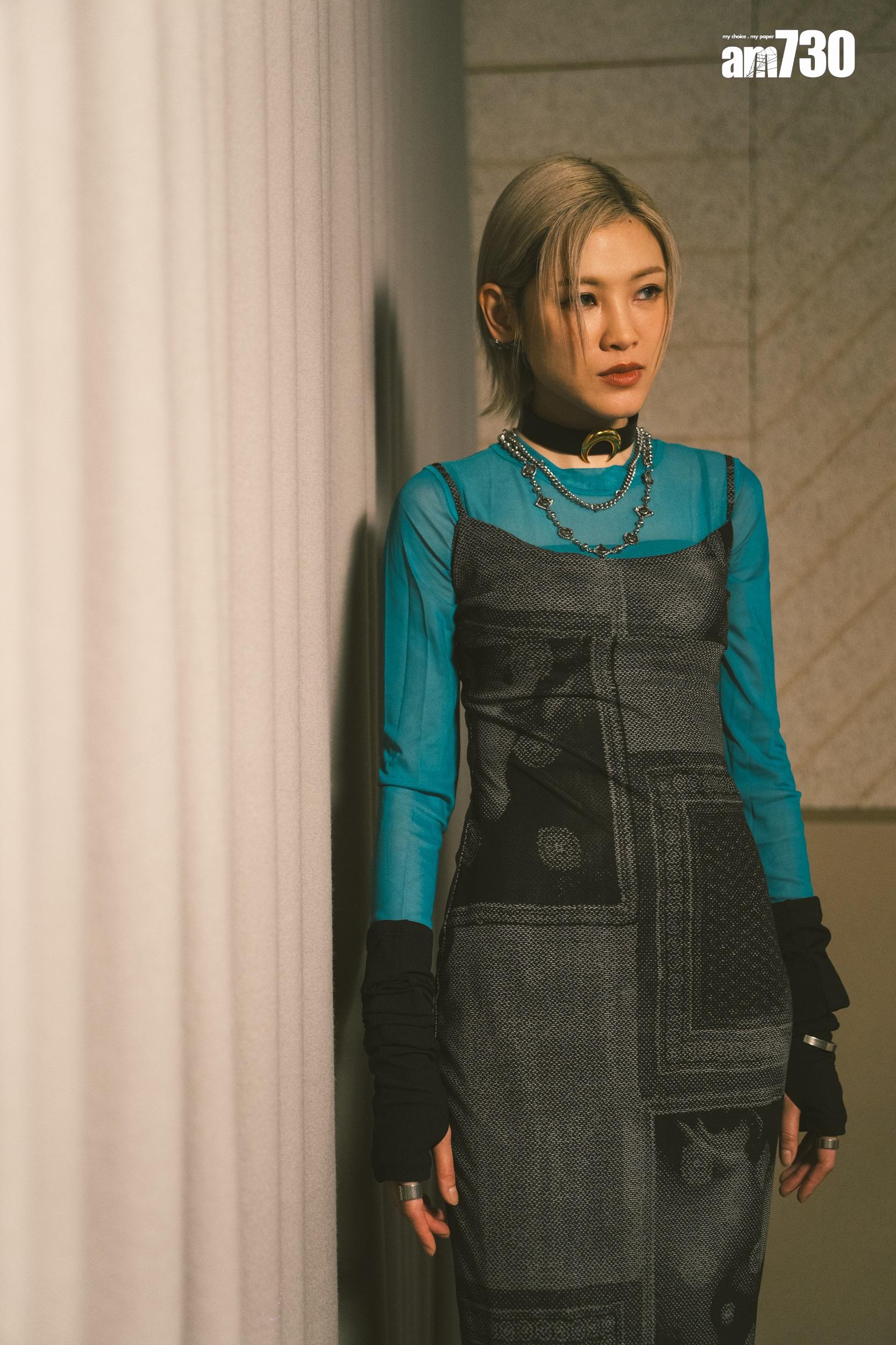 陳蕾自言每天會盡量表達愛,不讓自己抱憾。(林靄怡攝)