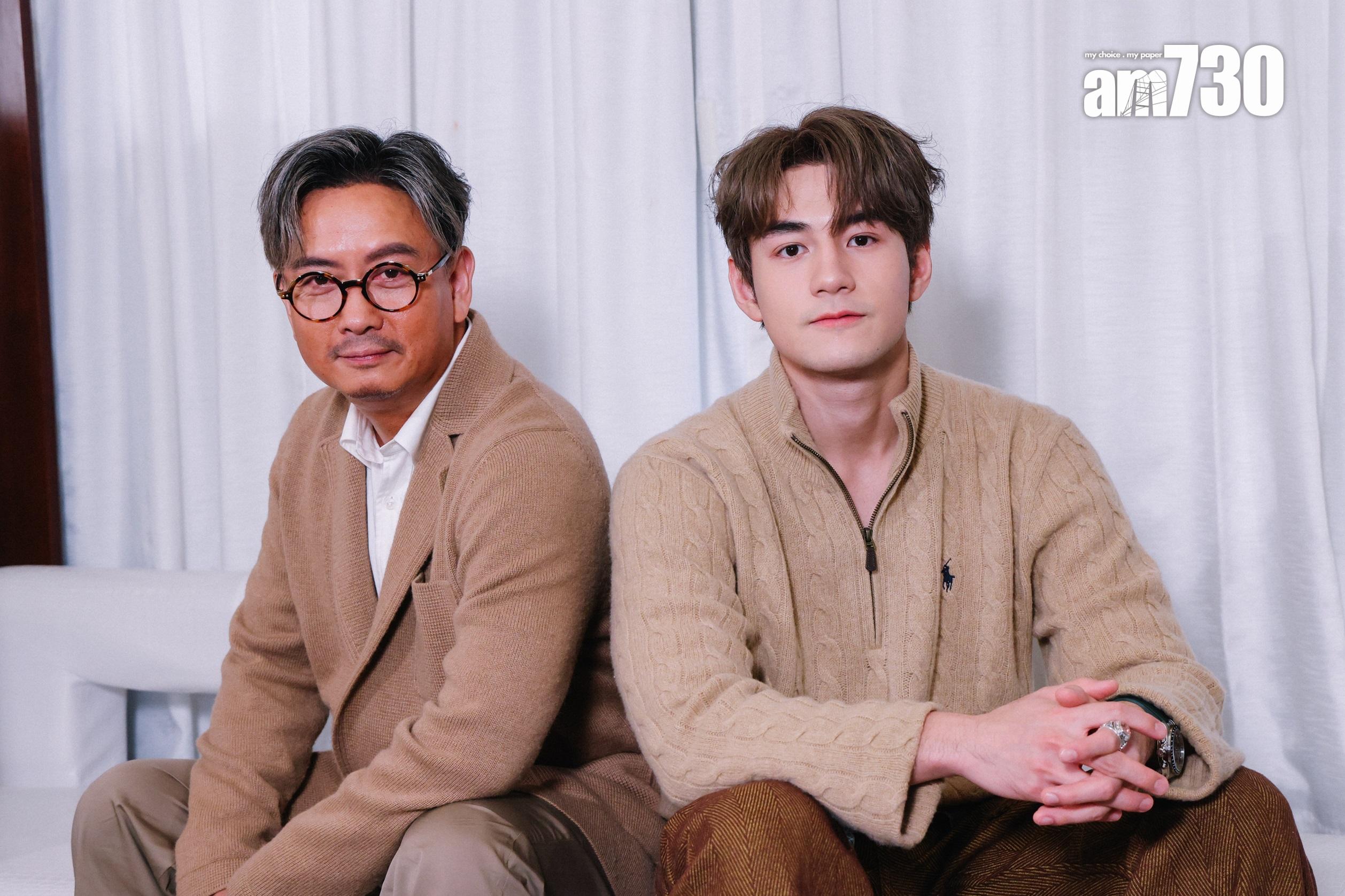 謝君豪和魏浚笙在電影《焚城》首次合作,一拍即合。(吳康琦攝)