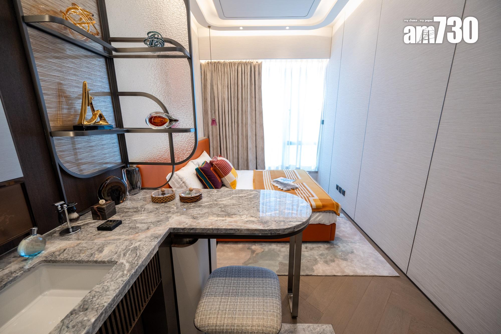 天瀧現樓示範單位亮相!逾千呎三房經典時尚 以法國奢侈品牌為靈感|多圖有片