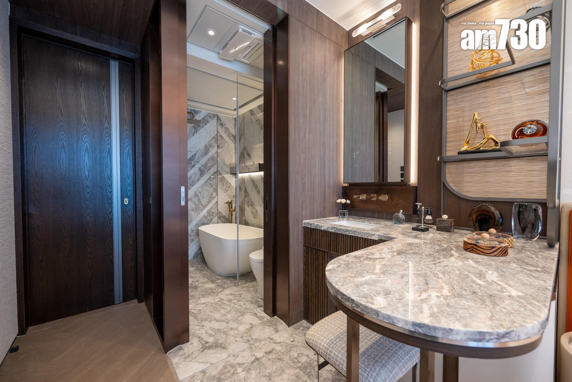 天瀧現樓示範單位亮相!逾千呎三房經典時尚 以法國奢侈品牌為靈感|多圖有片