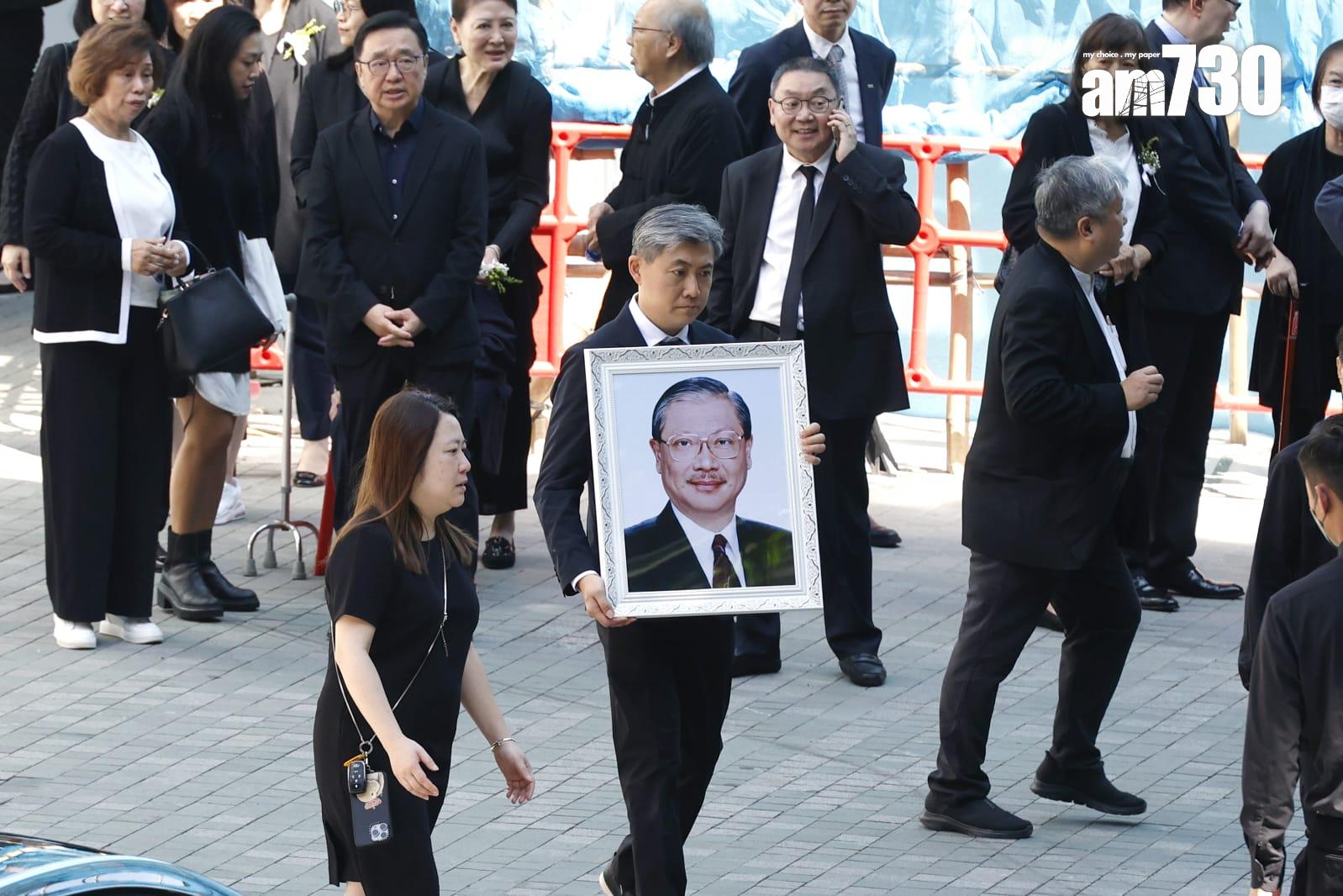 孫明揚逝世|今日舉行安息彌撒 多名政界人士到場悼念(林俊源攝)