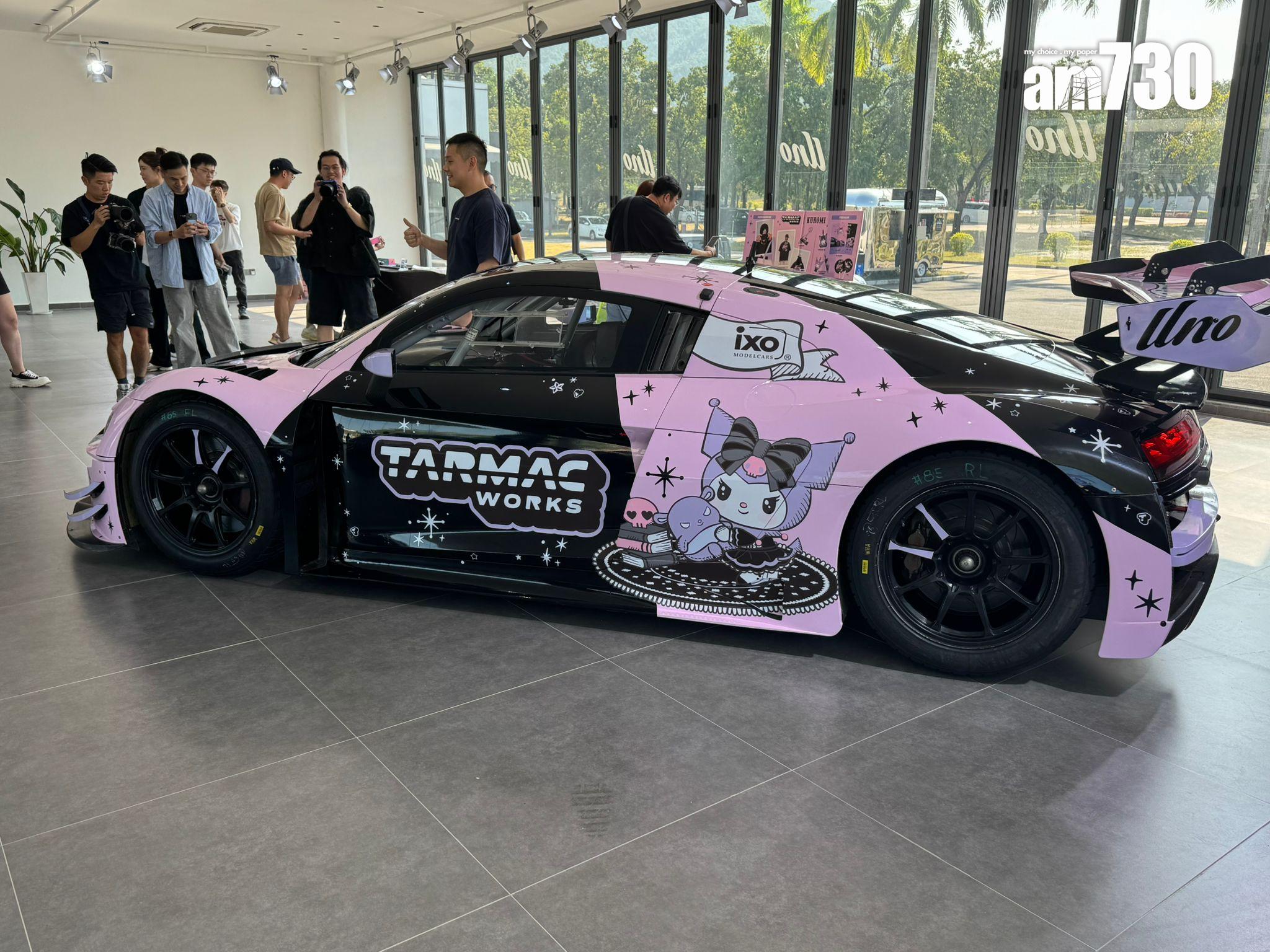10號 Kuromi 塗裝的 Audi R8 LMS GT3 evo II 戰車